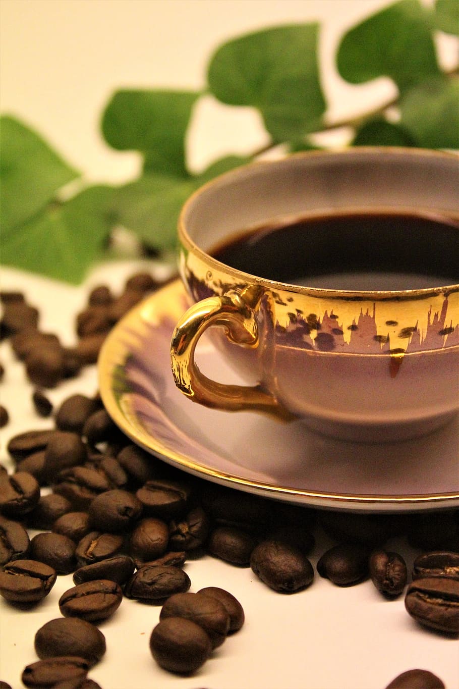 910x1365 HD wallpaper: coffee, coffee beans, coffee break, tea party, aroma, caffeine