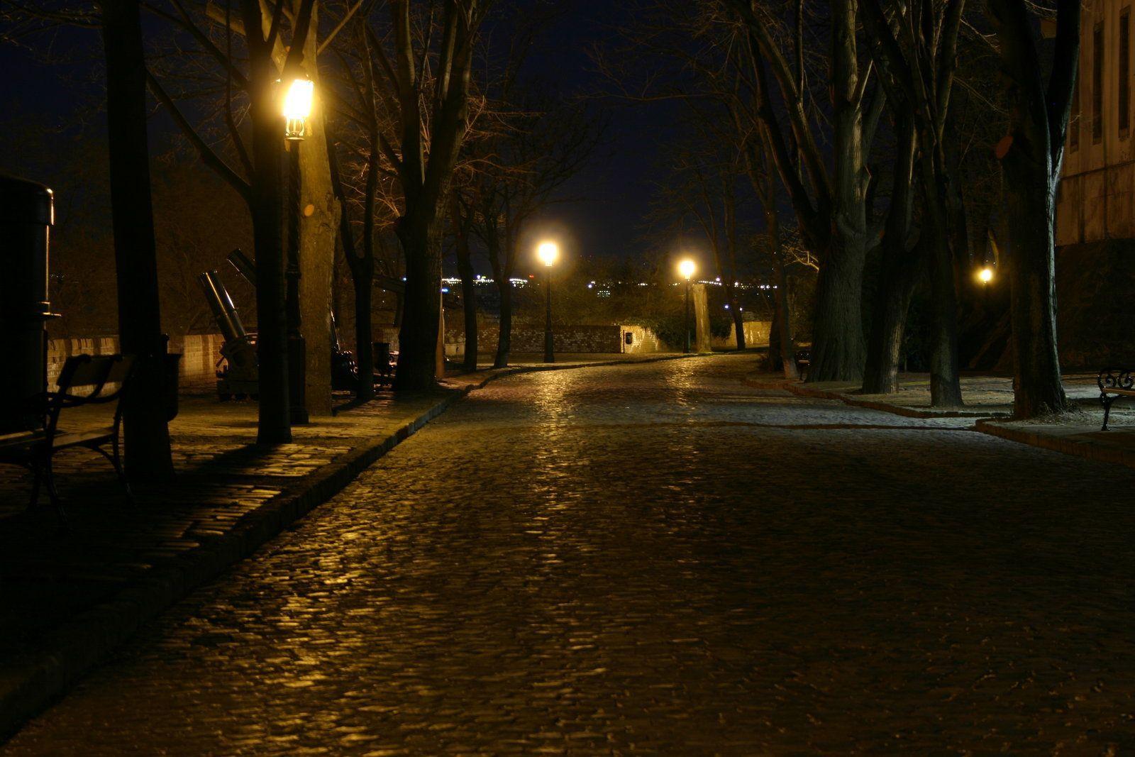 1600x1067 Empty Street at Night. empty street by MrMike89. Night aesthetic