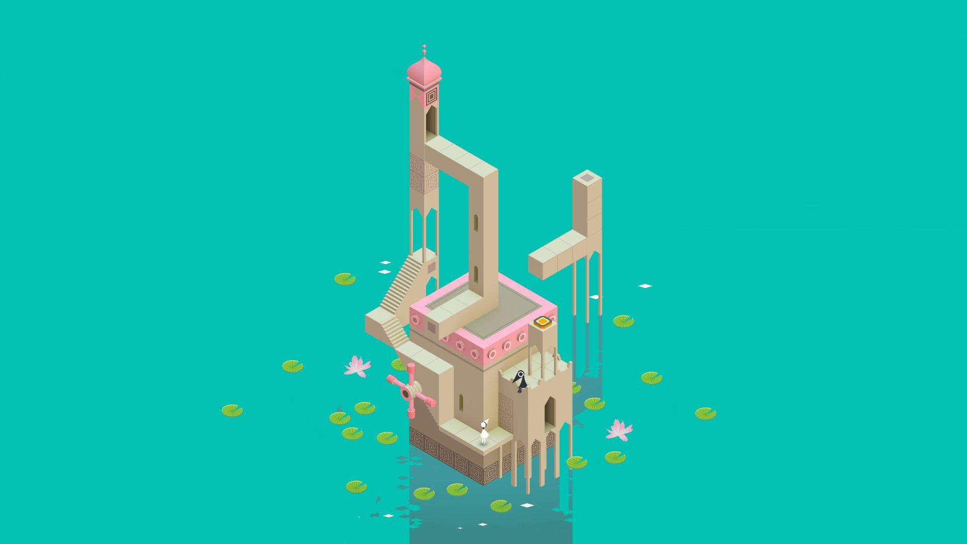 1920x1080 Monument Valley Game Wallpaper