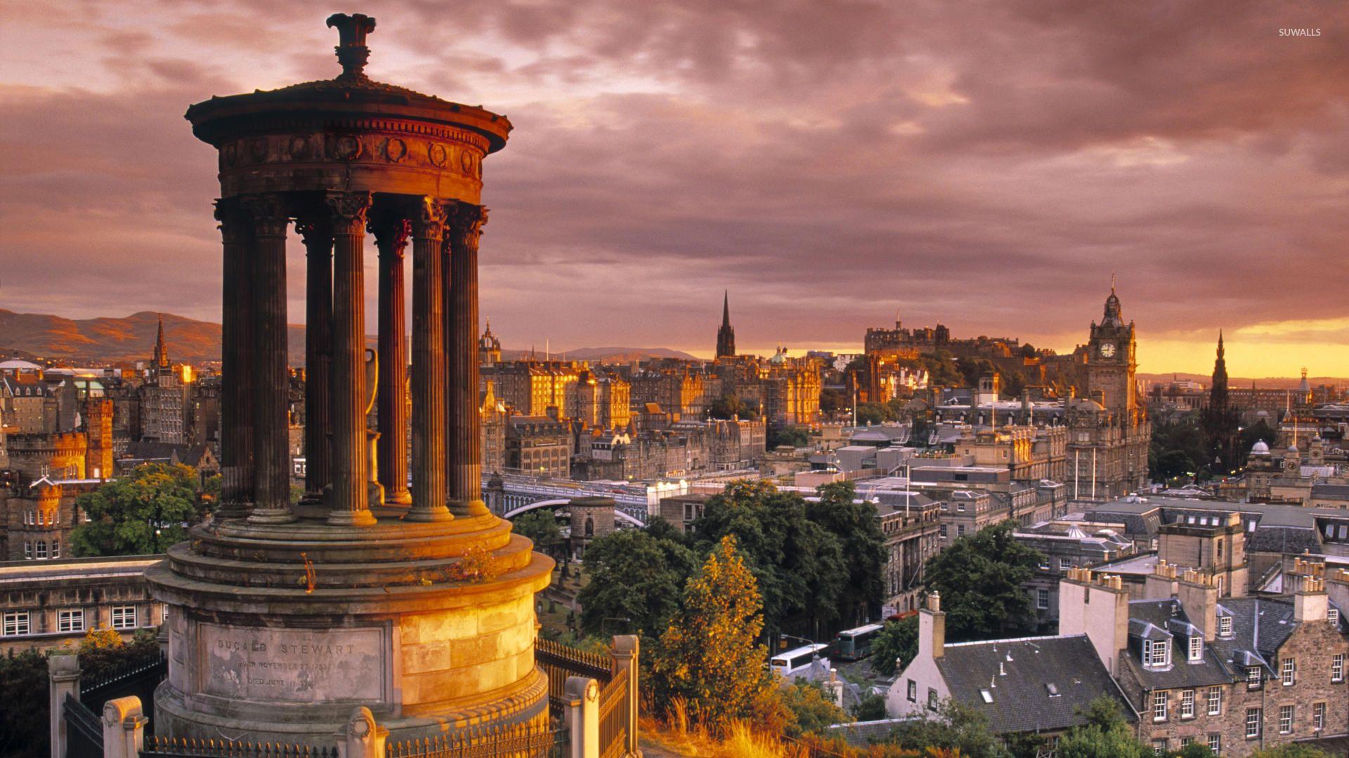 1920x1080 Dugald Stewart Monument wallpaper wallpaper