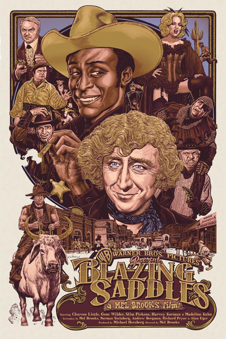 756x1134 Blazing Saddles Wallpaper