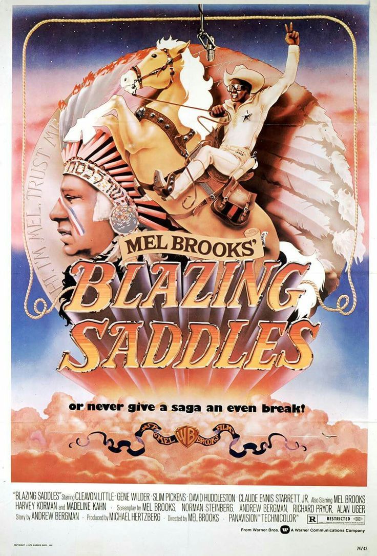 736x1083 Blazing Saddles (1974)
