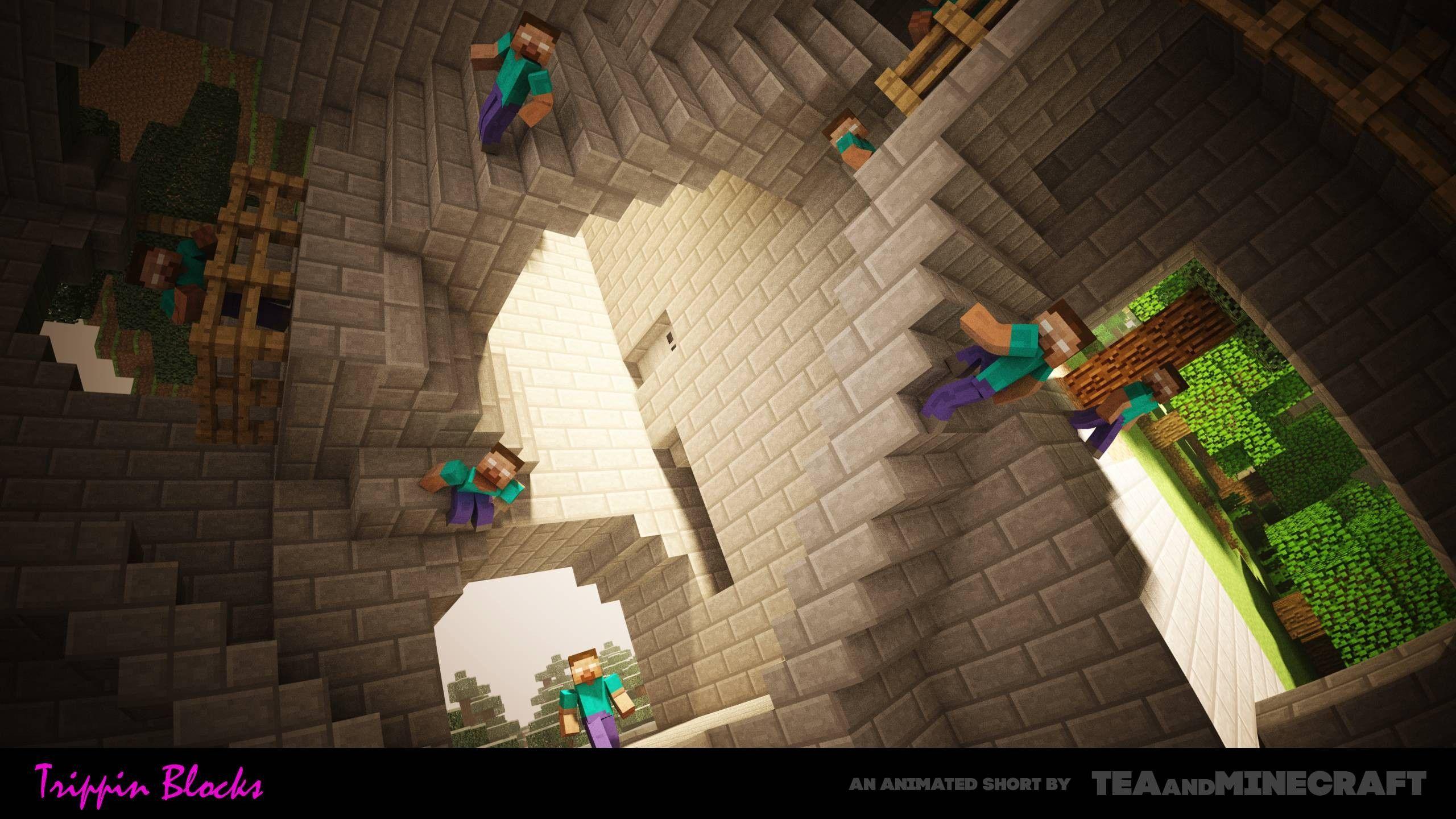 2560x1440 Minecraft, Herobrine Wallpaper HD / Desktop and Mobile Background