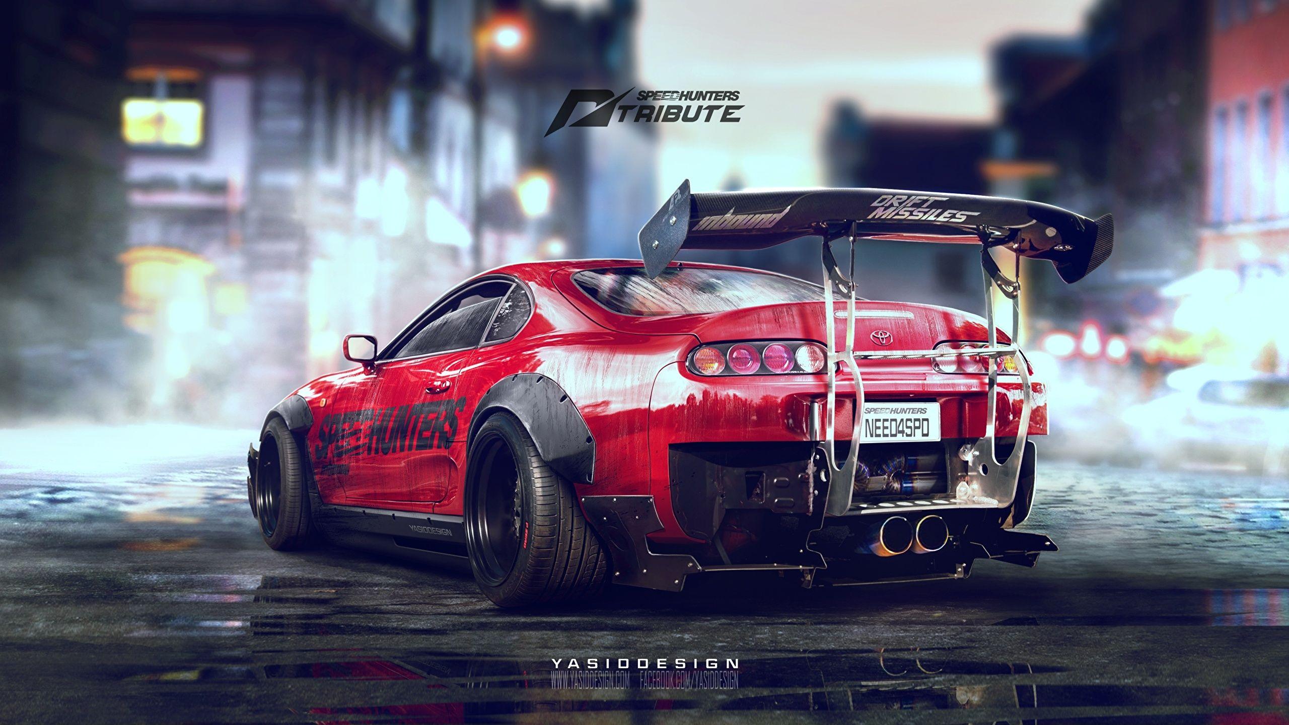 2560x1440 Photo Toyota Supra JZ 2JZ Speedhunters Need for speed 2560x1440
