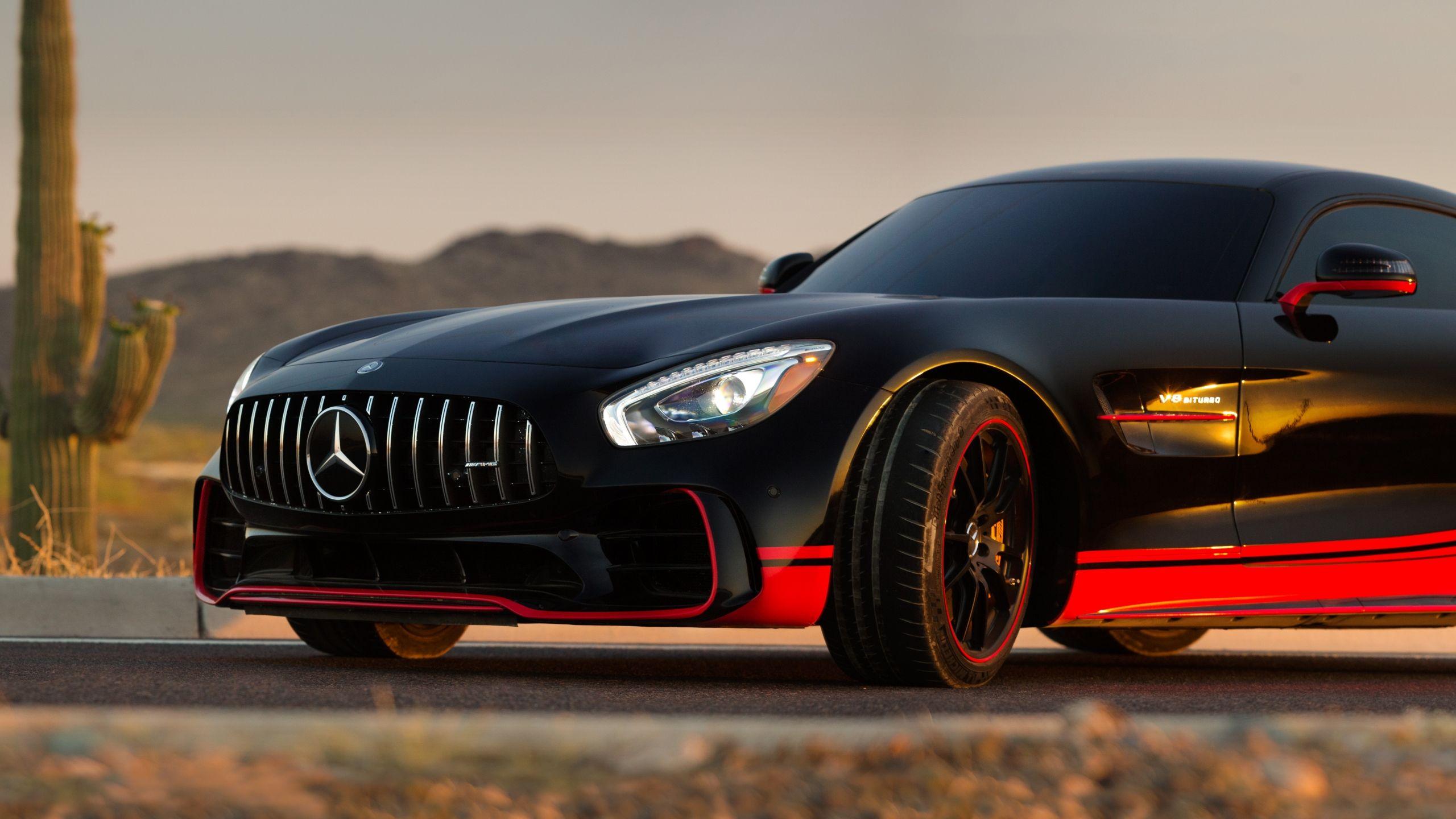 2560x1440 Download Mercedes Benz AMG GT R, Drift, Transformers: The Last