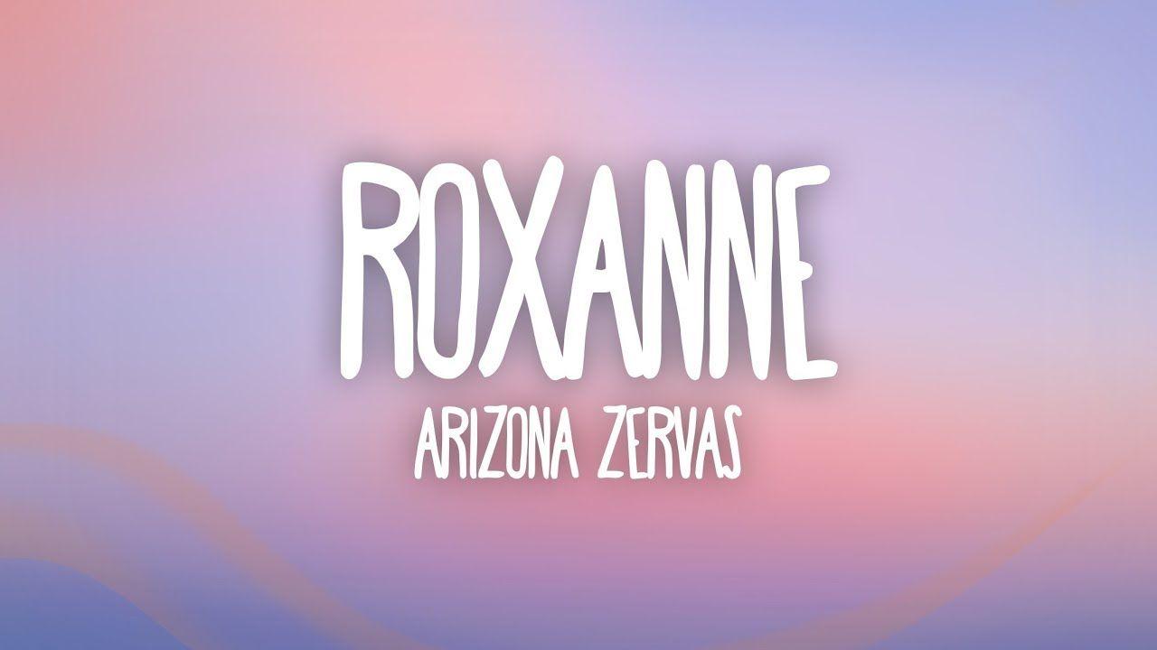 Аризона песни. Roxanne Arizona Zervas. Arizona песня. Roxanne Arizona Zervas album.