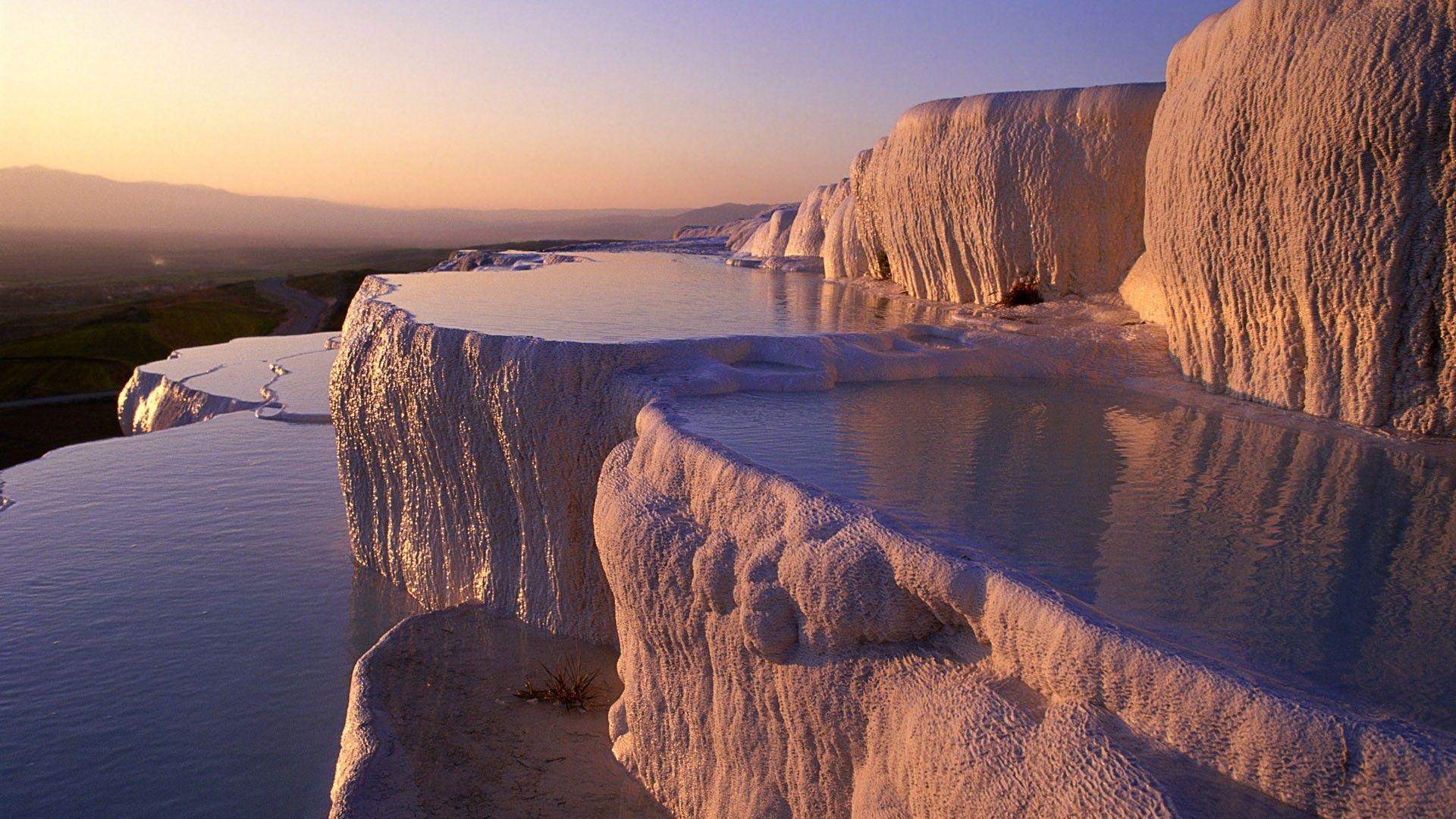 1920x1080 Pamukkale, Turkey, landscapes wallpaper