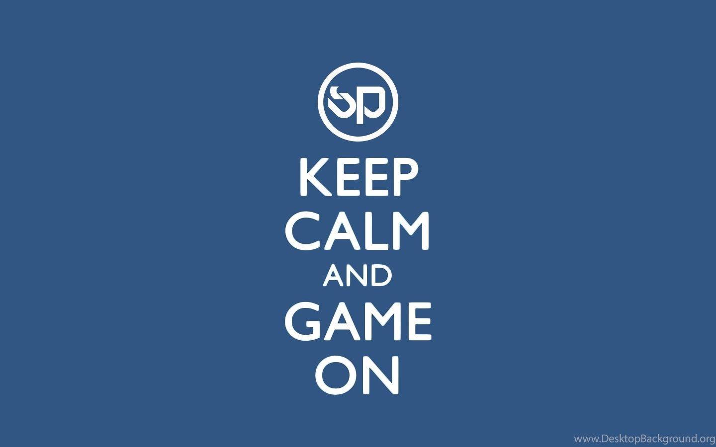 1440x900 SP Gaming Keep Calm Wallpaper SPGaming.net Desktop Background