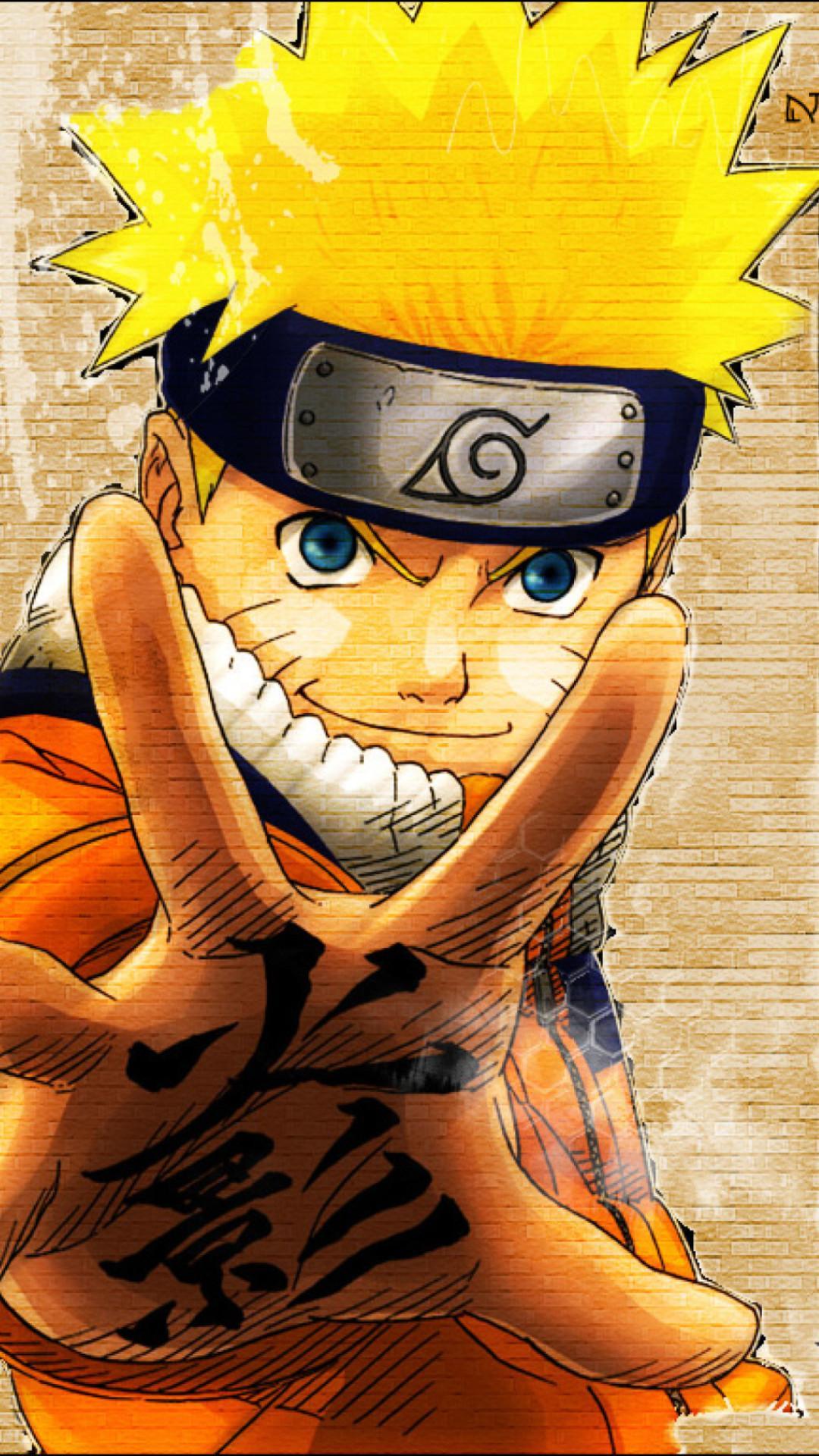 1080x1920 Naruto Smiling Aesthetic hình nền