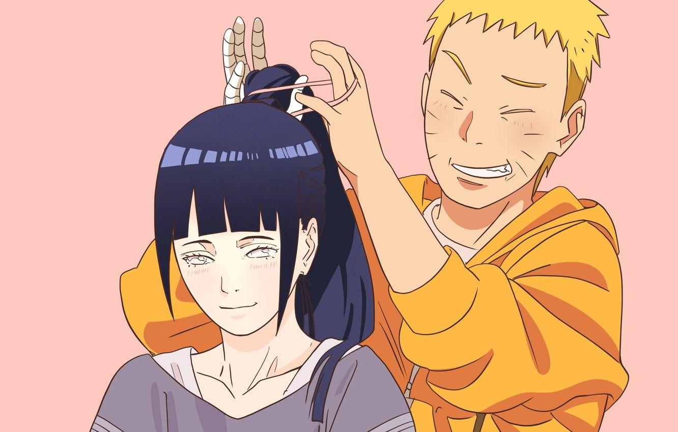 1332x850 Hình nền hai, Boruto, Hyuga Hinata, Boruto, Naruto, vợ, nụ cười