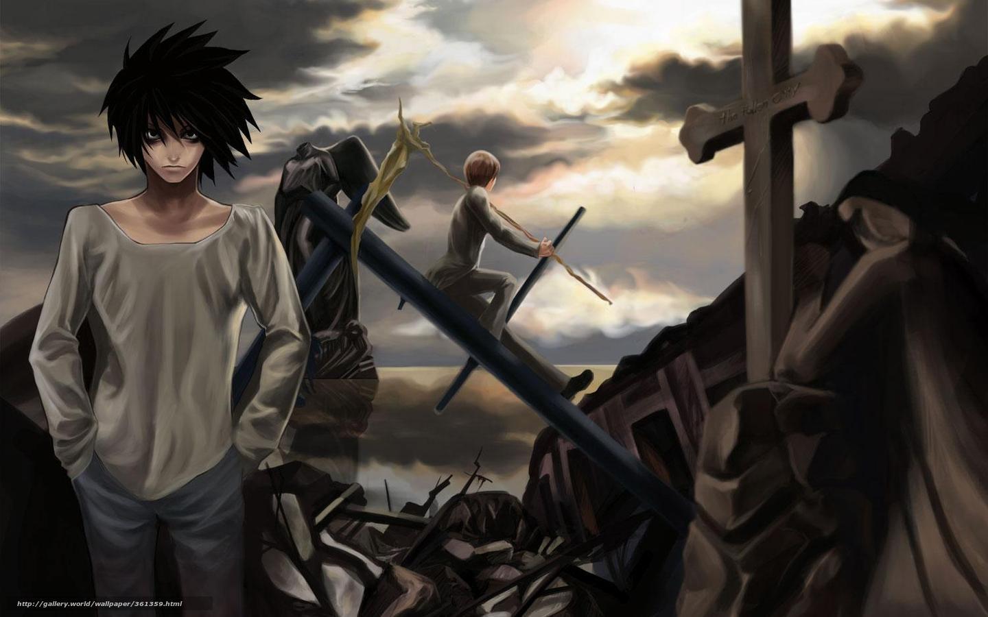 L Ryuzaki Hyuga wallpaper by MooRy_NmN - Download on ZEDGE™