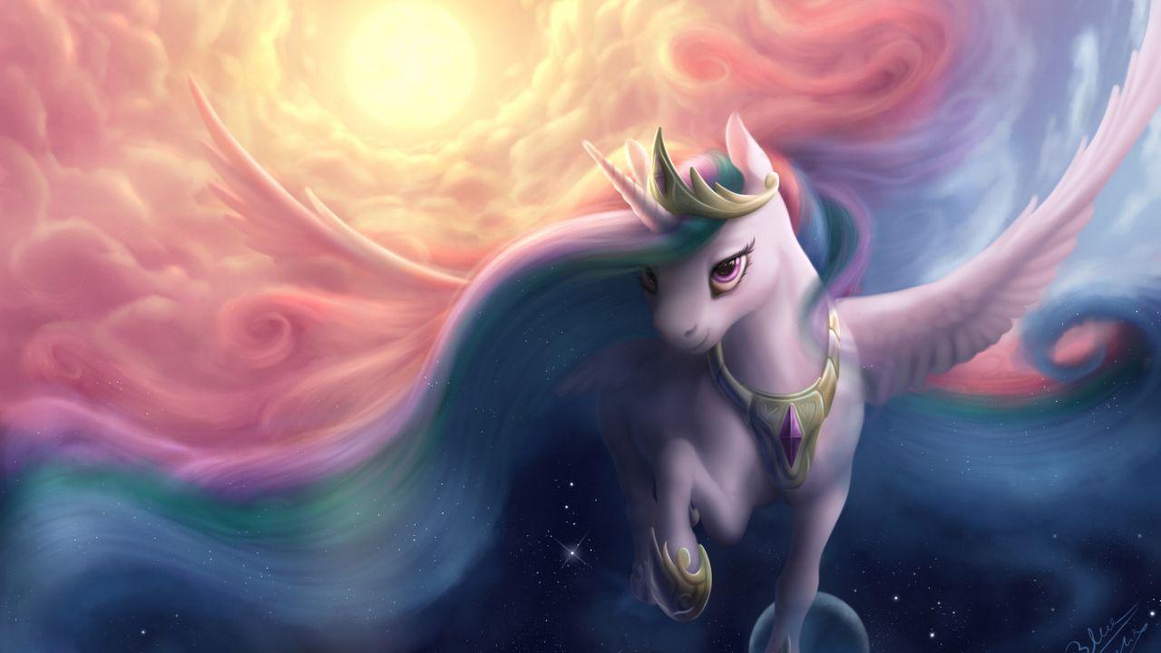 1280x720 Alicorn Wallpaper