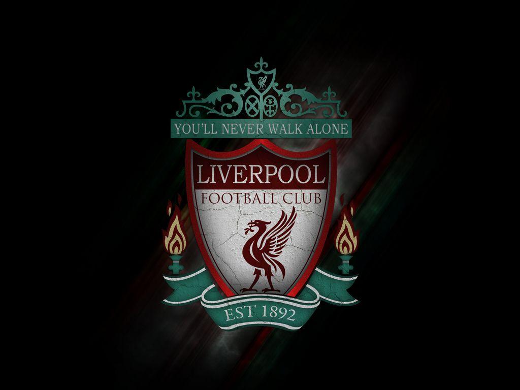 1024x768 Liverpool Fc You'll Never Walk Alone Logo
