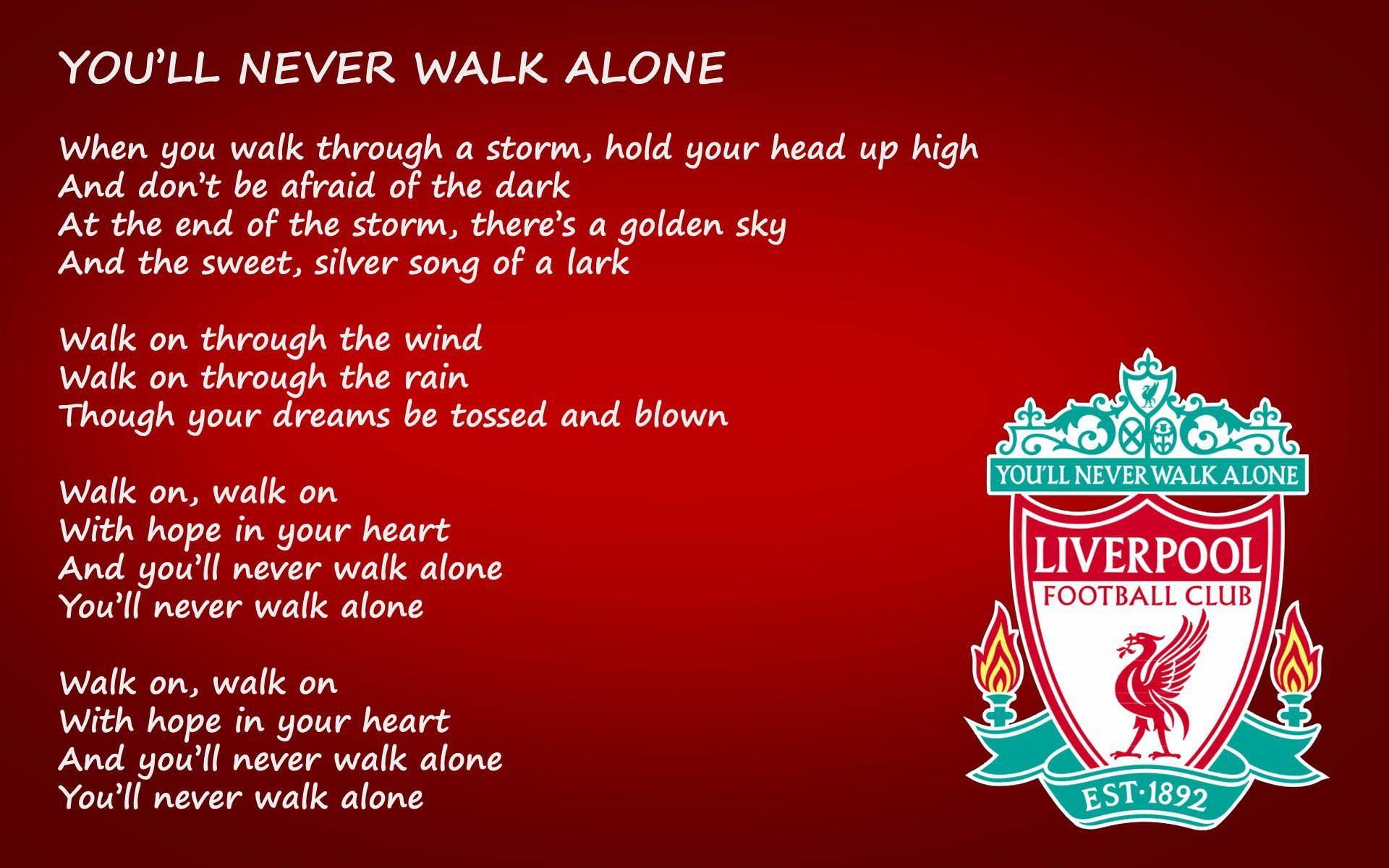 Youll Never Walk Alone Wallpapers Top Free Youll Never Walk Alone Backgrounds Wallpaperaccess 6939