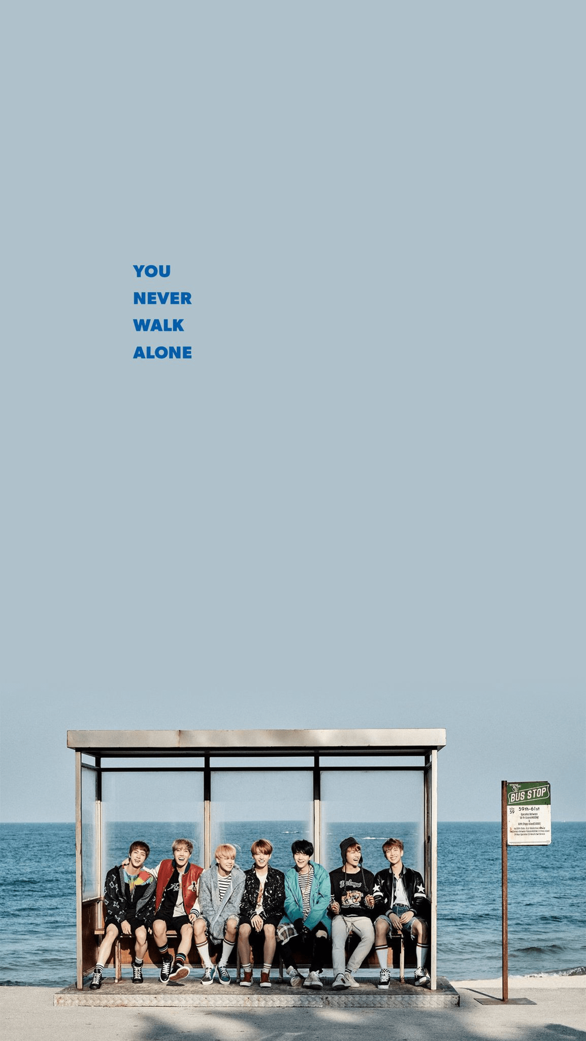 1154x2048 You'll Never Walk Alone Wallpaper. Alone