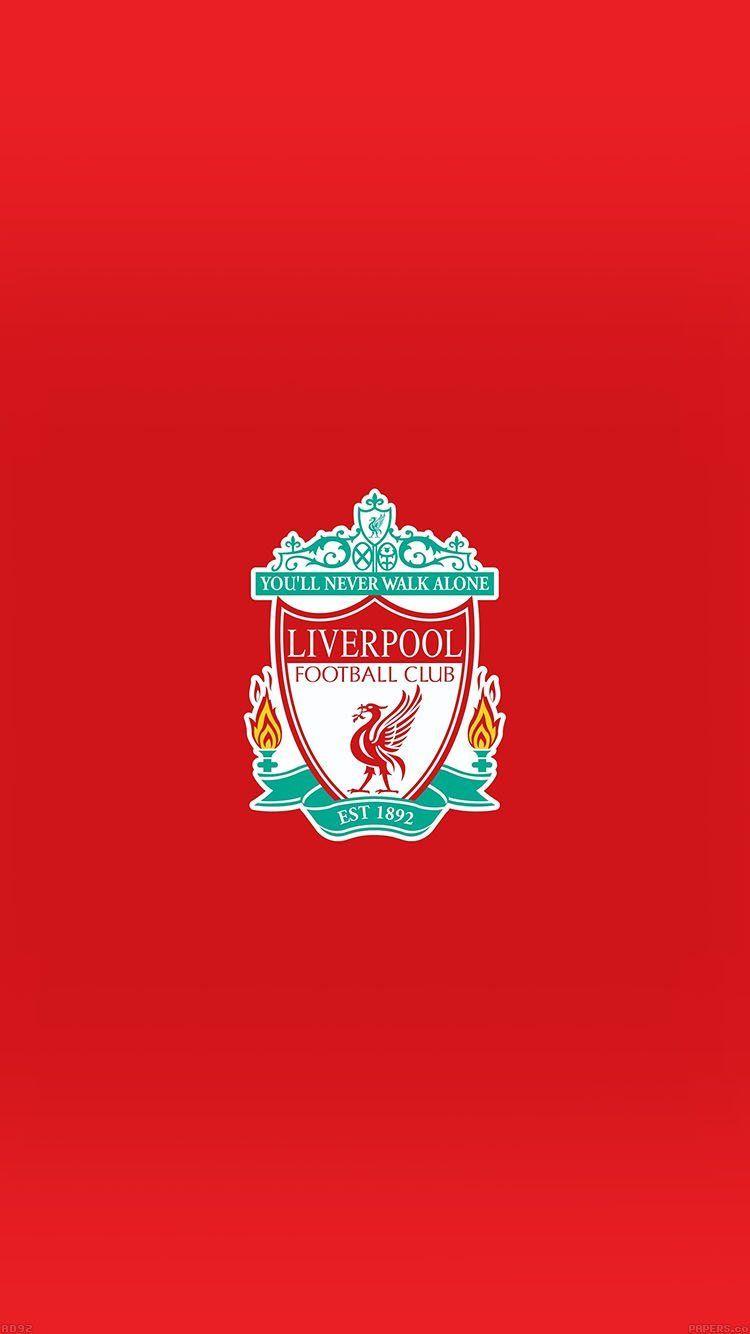 750x1334 LIVERPOOL LOGO NEVER WALK ALONE WALLPAPER HD IPHONE. สโมสรฟุตบอล