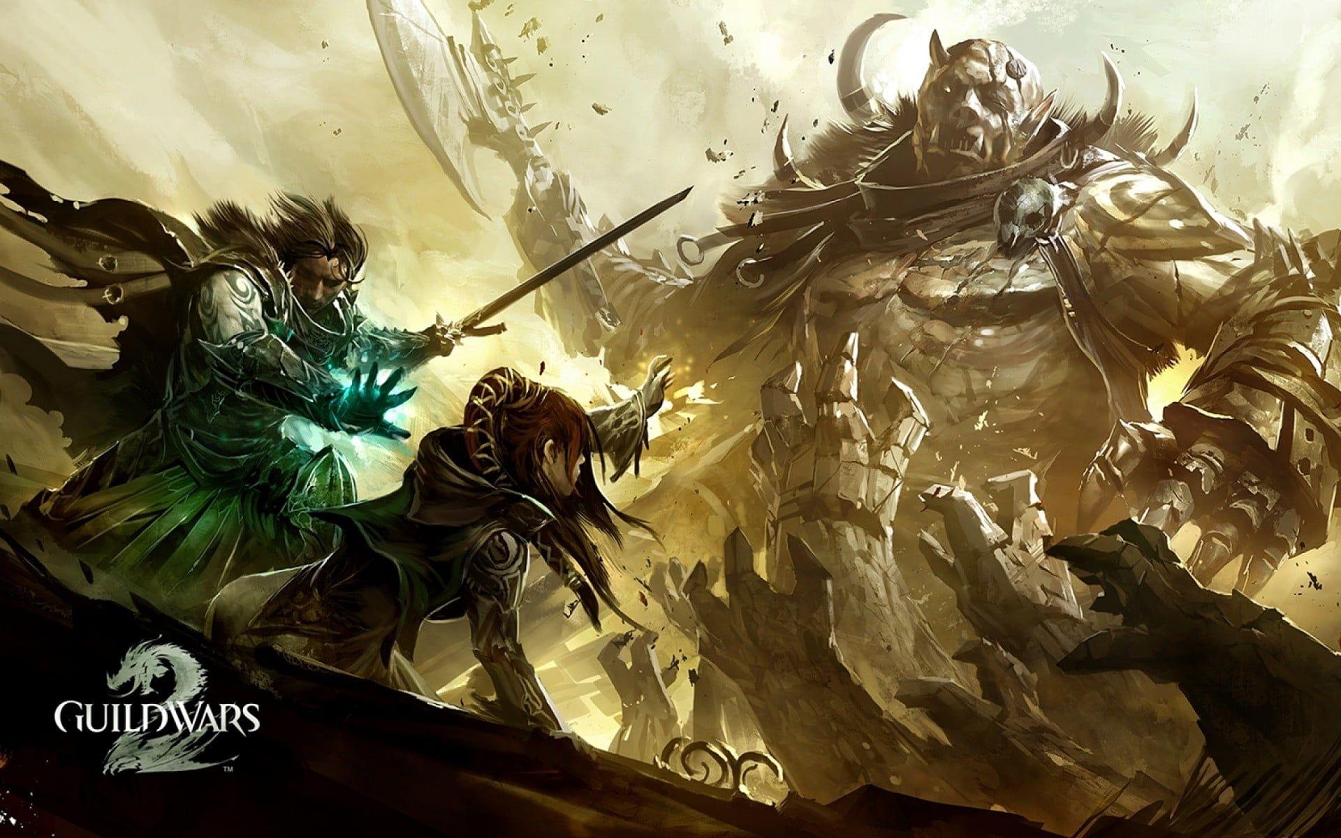 1920x1200 Guild Wars game graphic screenshot, fantasy art, concept art