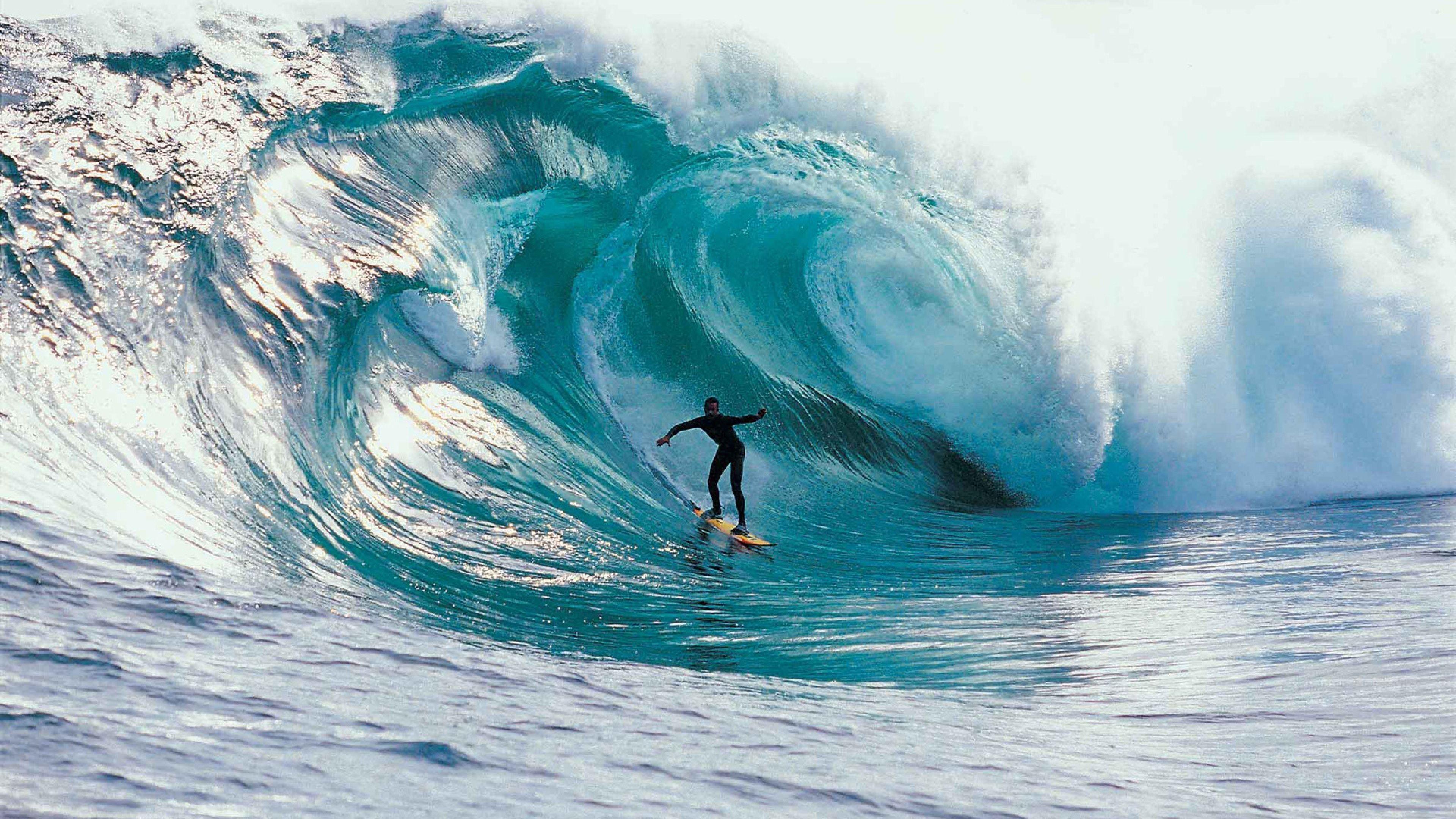 3840x2160 HD Surf Wallpaper
