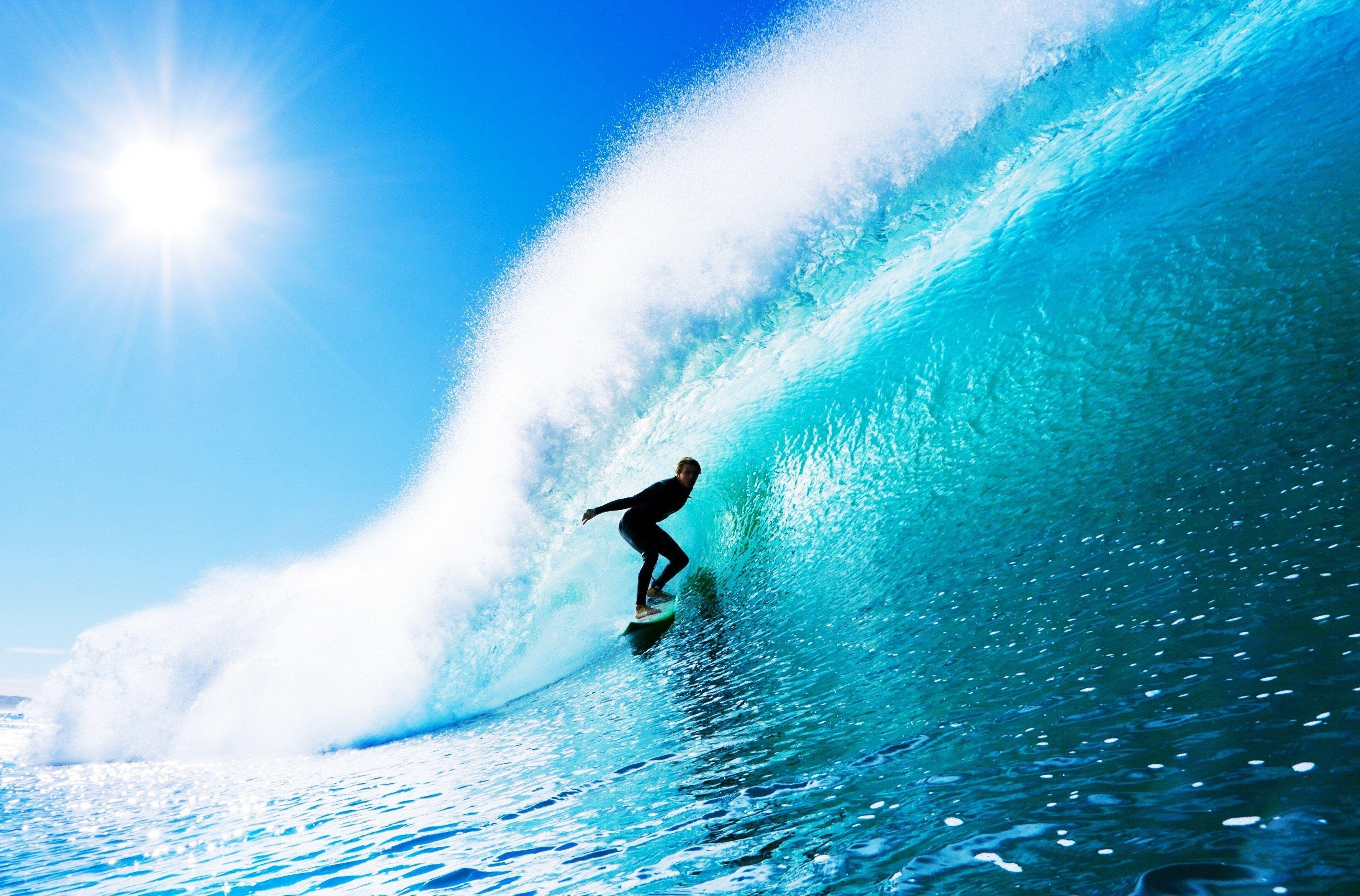 3840x2530 Surf Desktop Wallpaper