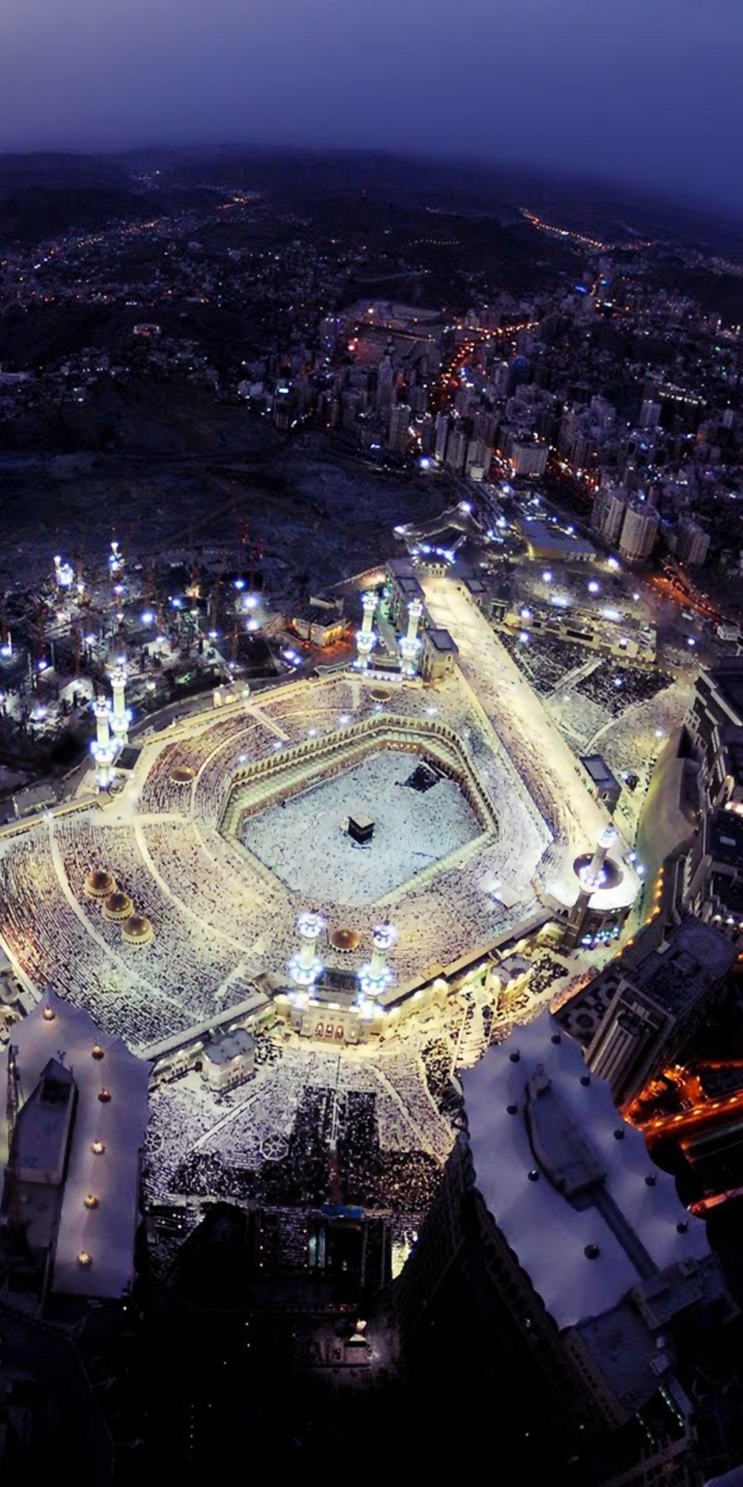 1080x2160 Religious Great Mosque Of Mecca (1080x2160) Wallpaper