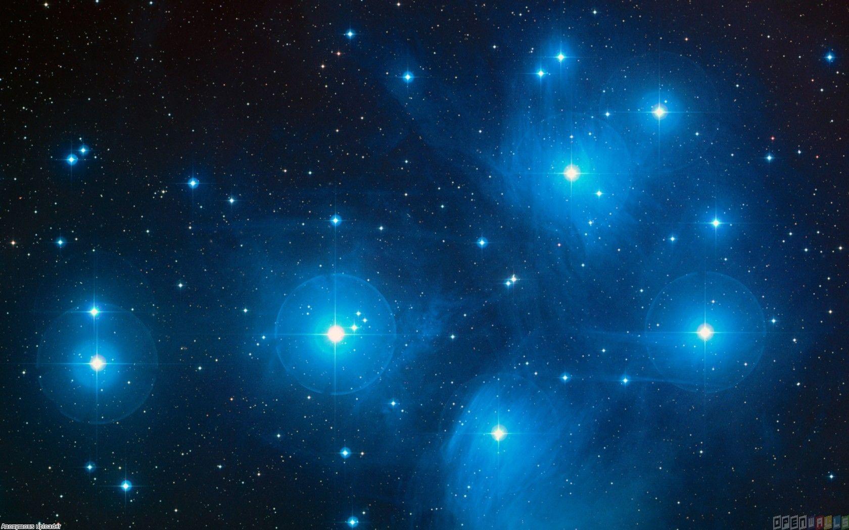 1680x1050 Blue Space Background
