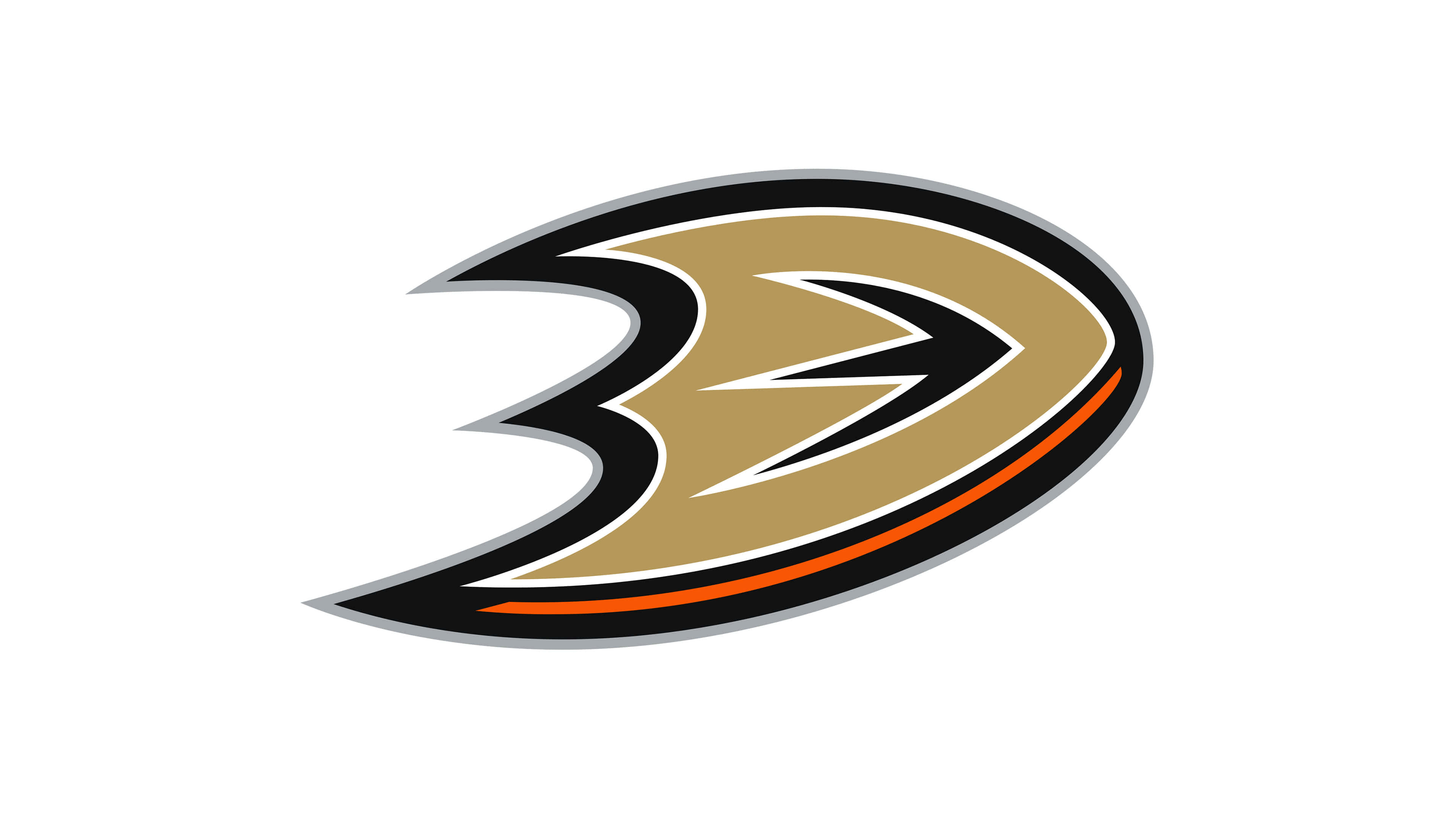 3840x2160 Anaheim Ducks NHL Logo UHD 4K Wallpaper