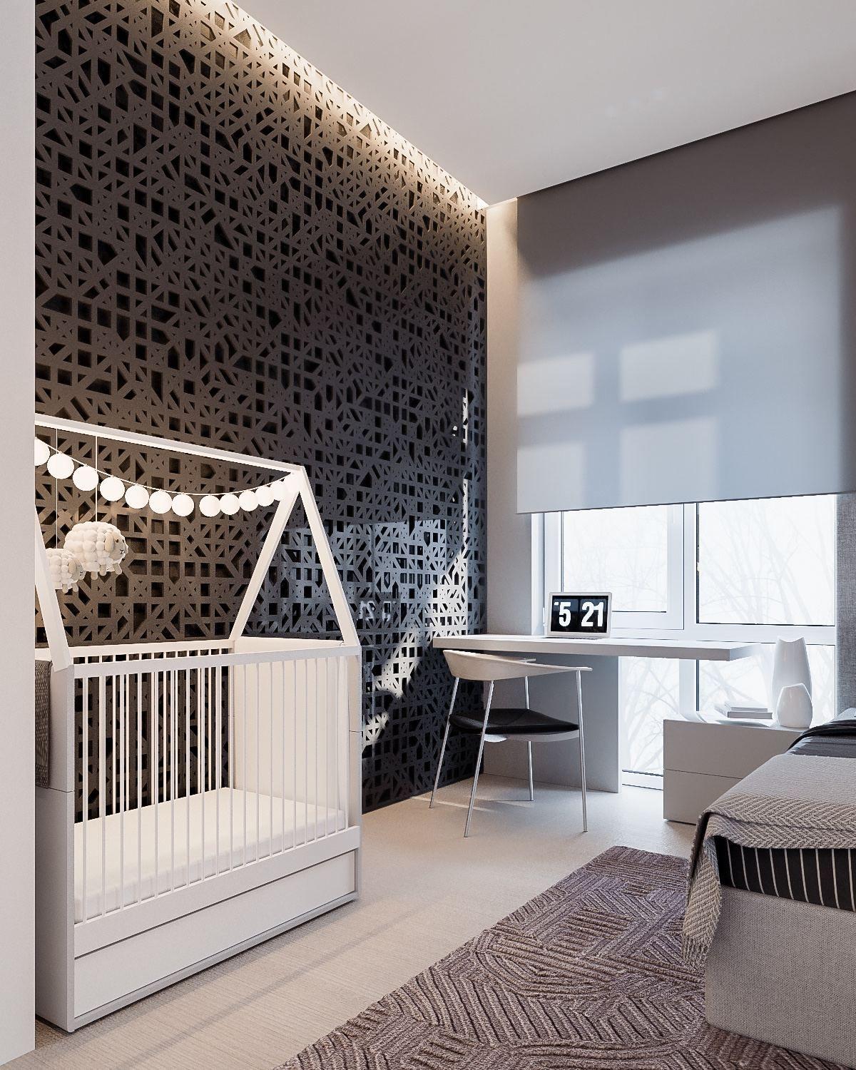 1200x1500 Minimalist Family Home With A Bright Bedroom For The Kids