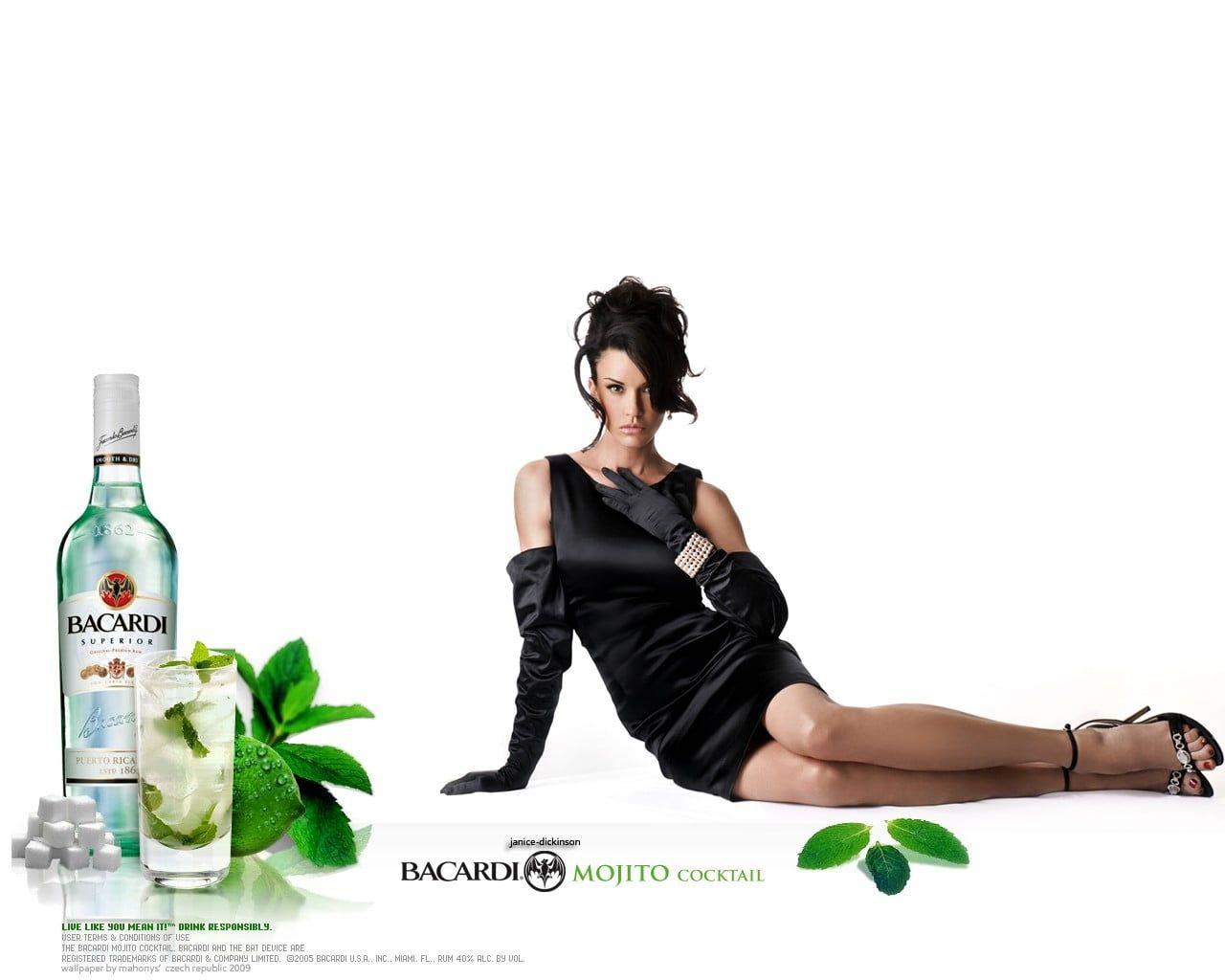 1280x1024 Bacardi Mojito Cocktail advertisement HD wallpaper