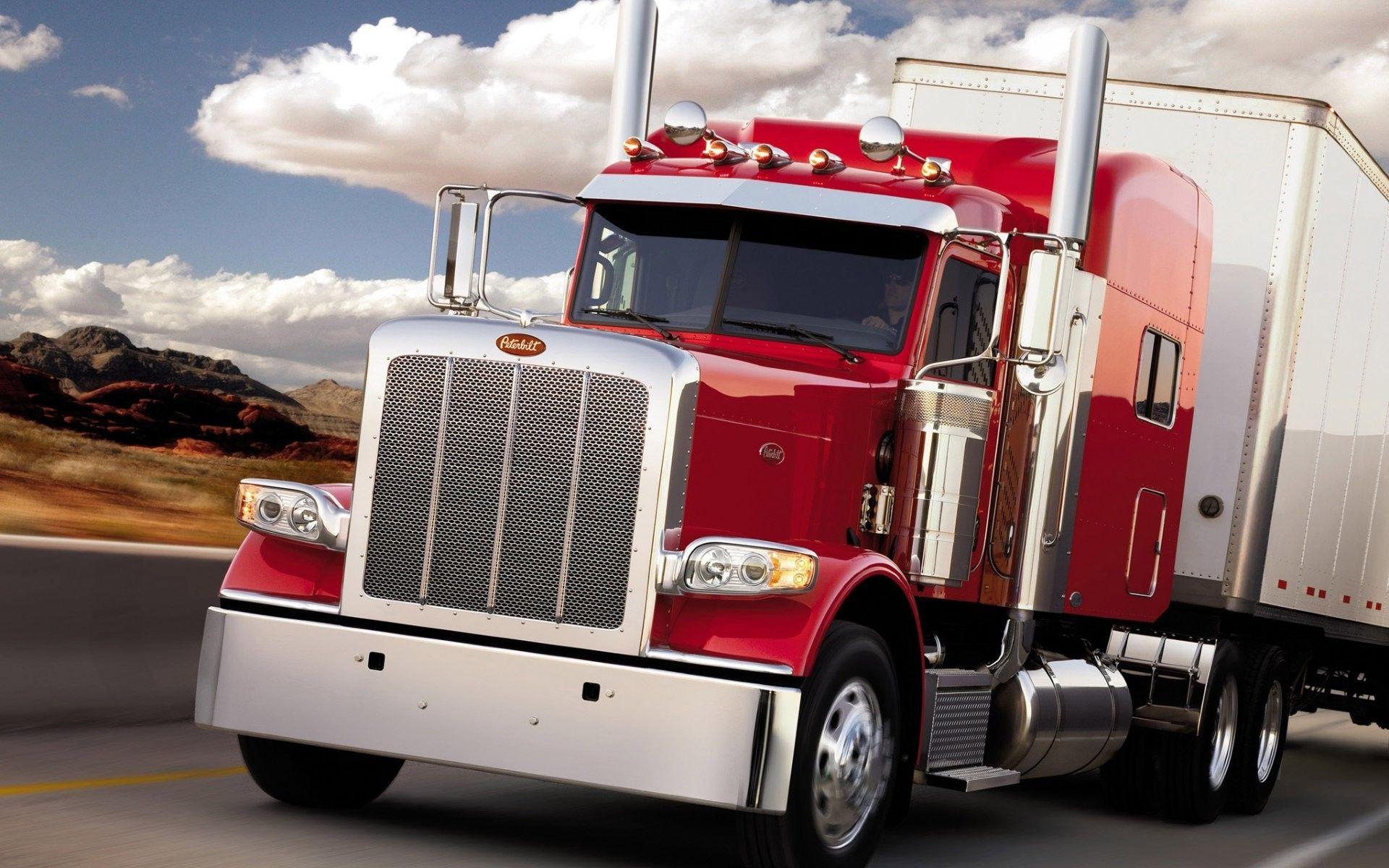 1920x1200 American Truck Wallpaper Semi Truck