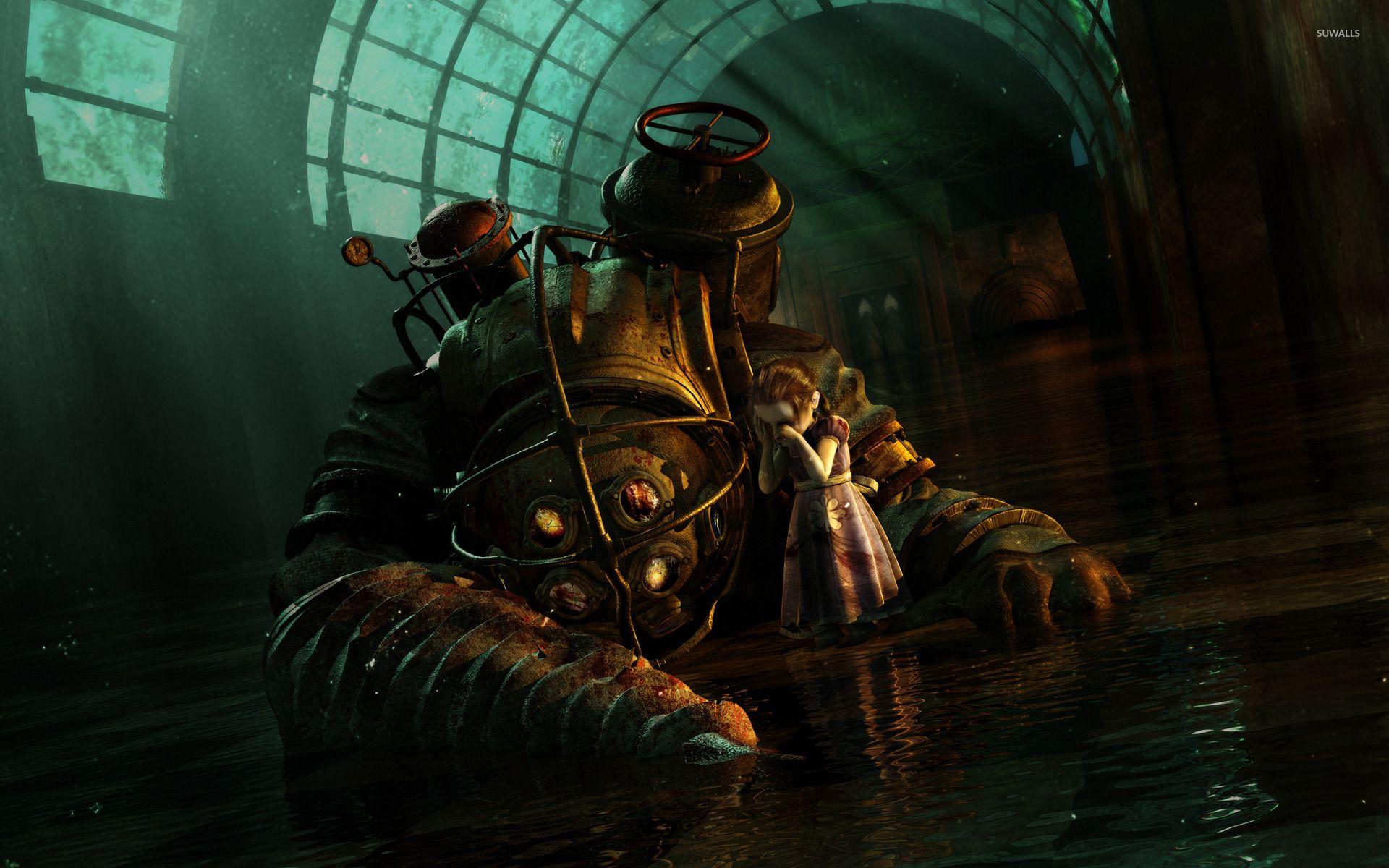 1920x1200 Big Daddy and Little Sister wallpaper wallpaper