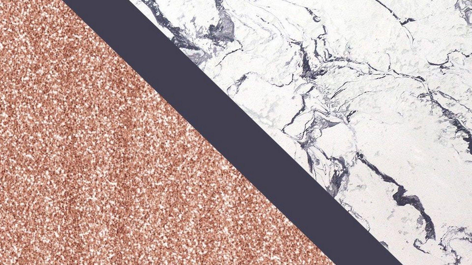 1920x1080 Rose Gold Marble Computer Wallpaper