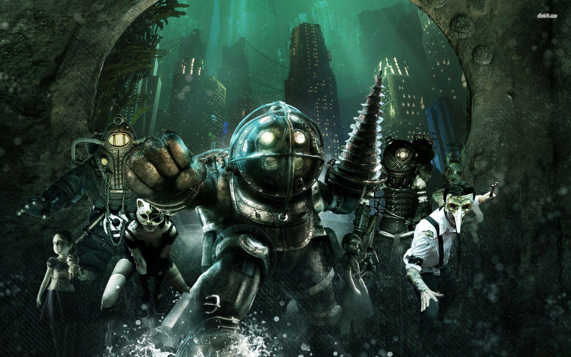 1920x1200 BioShock Phone Wallpaper. BioShock