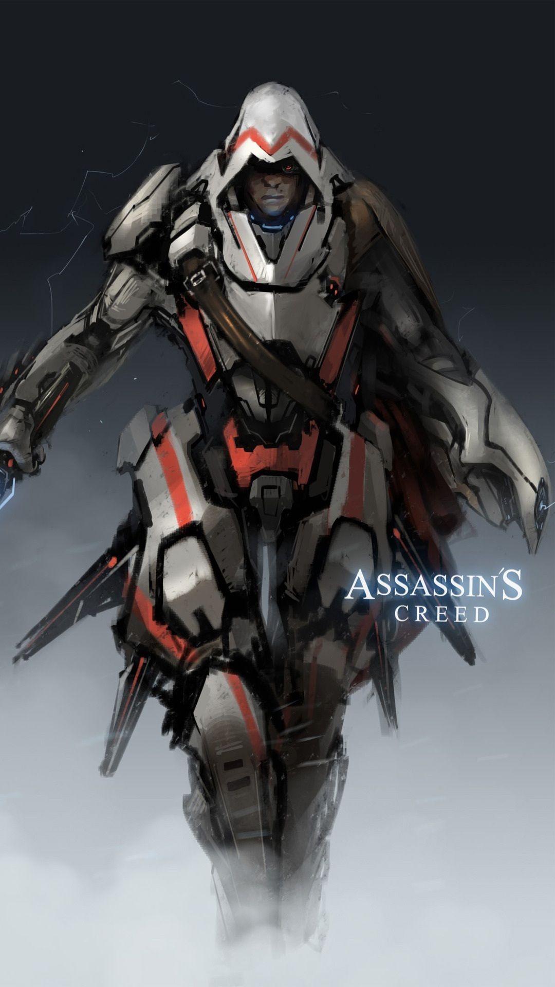 1080x1920 Futuristic Assassin's Creed for iPhone