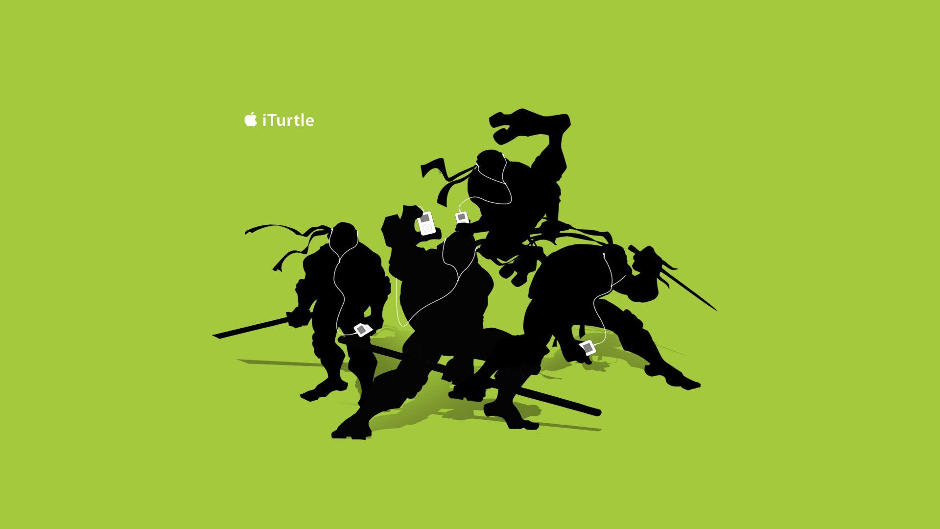 1920x1080 Teenage mutant ninja turtles headphones wallpaper and image