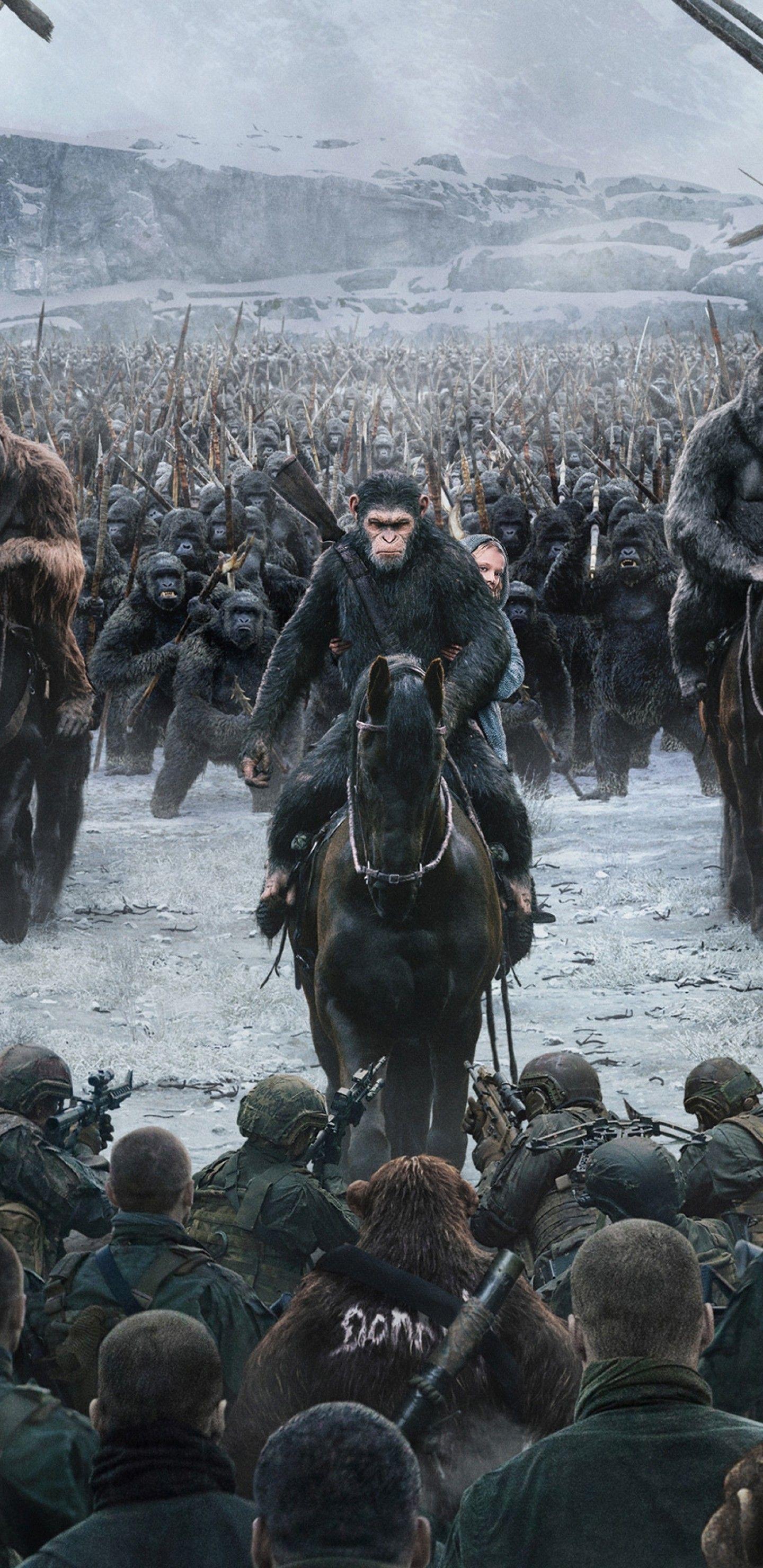 1440x2960 War Of The Planet Of The Apes Download
