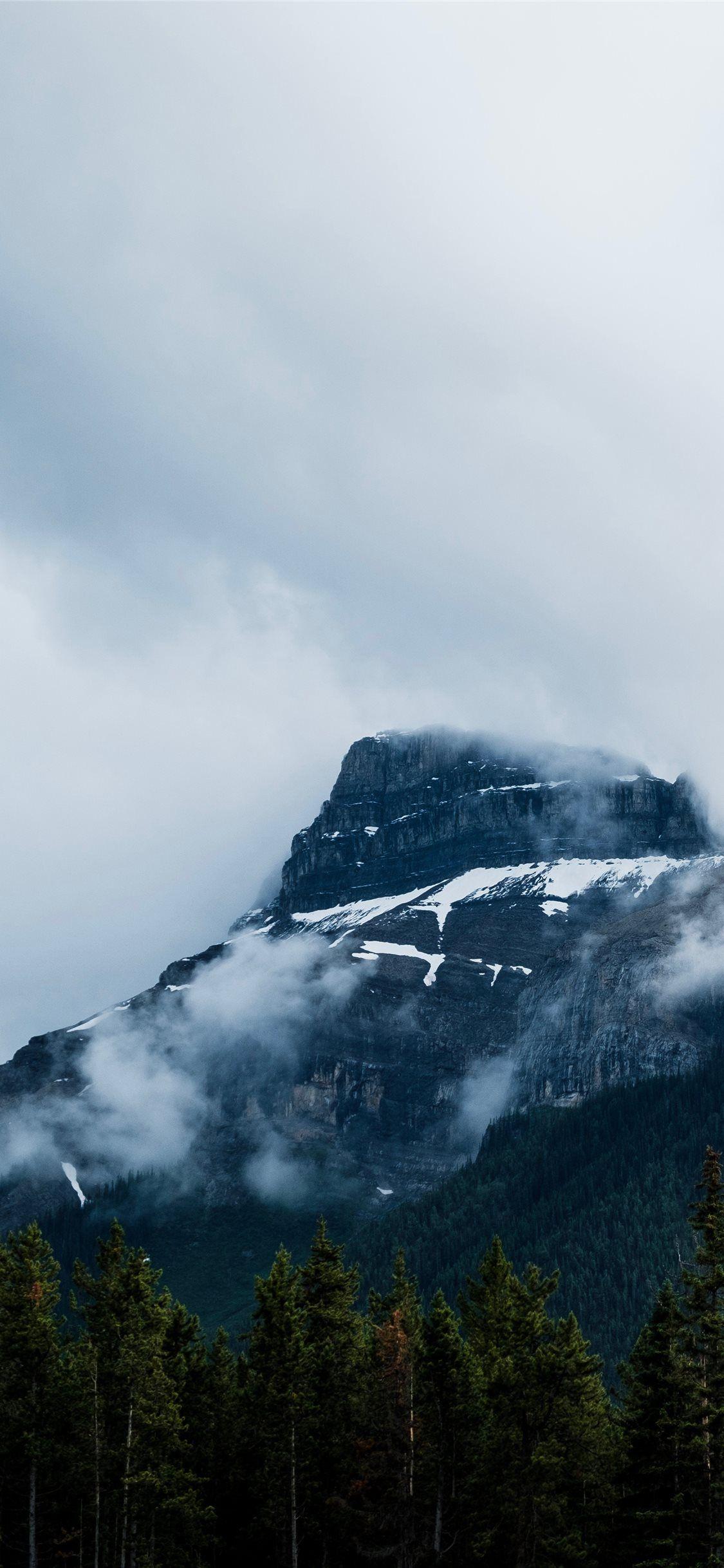 1125x2436 Banff Alberta Canada iPhone X Wallpaper Free Download