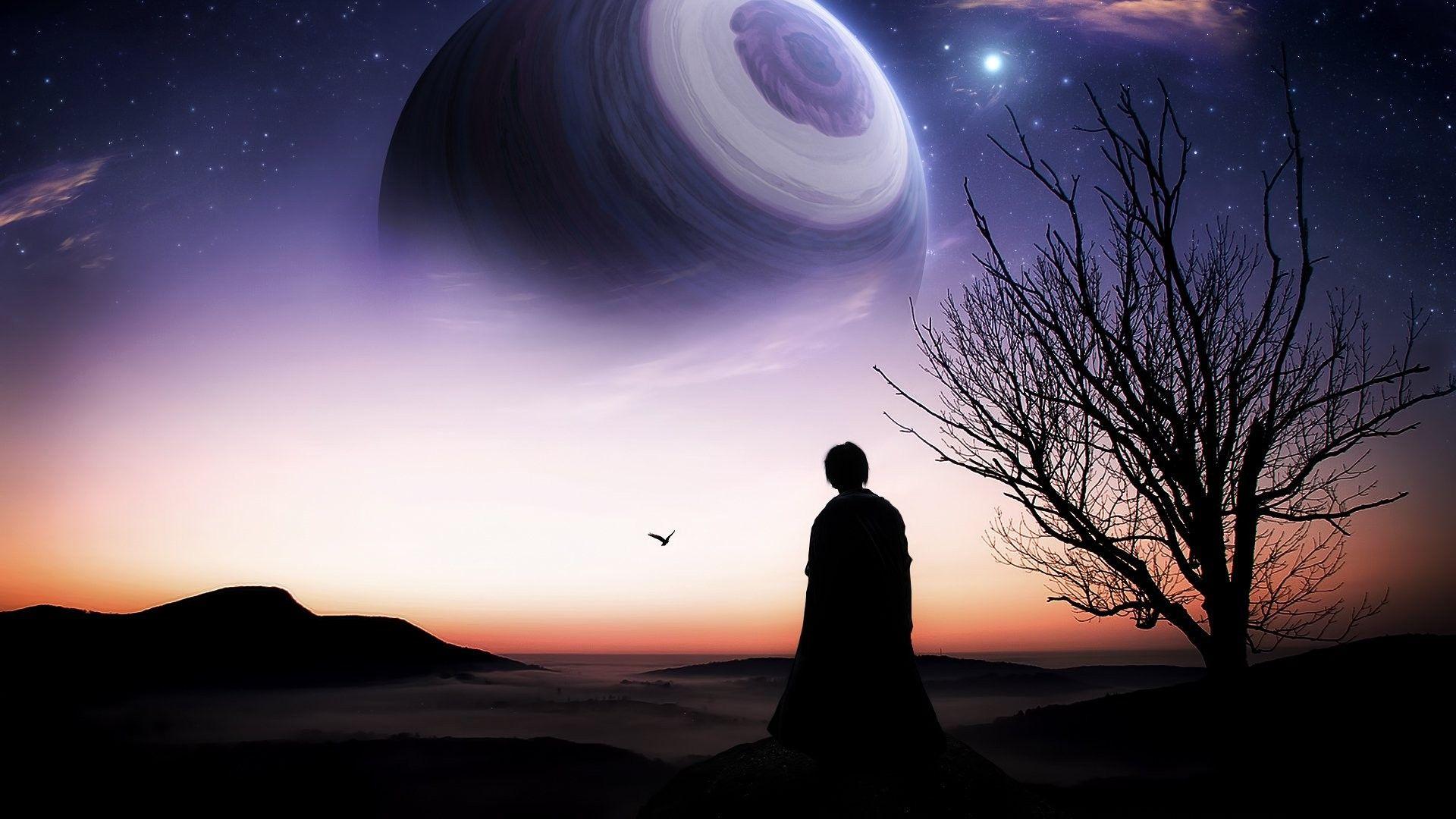 1920x1080 Artistic Fantasy Art Artwork Science Futuristic Sci Space Nature
