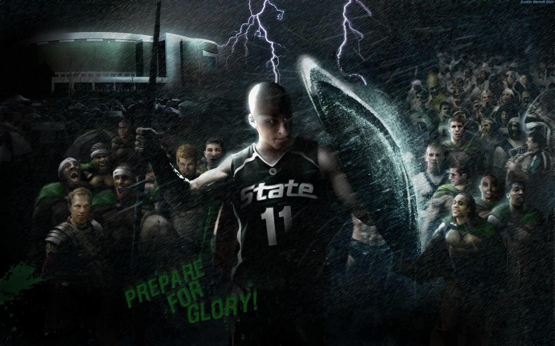 1920x1200 Msu Spartan Wallpaper