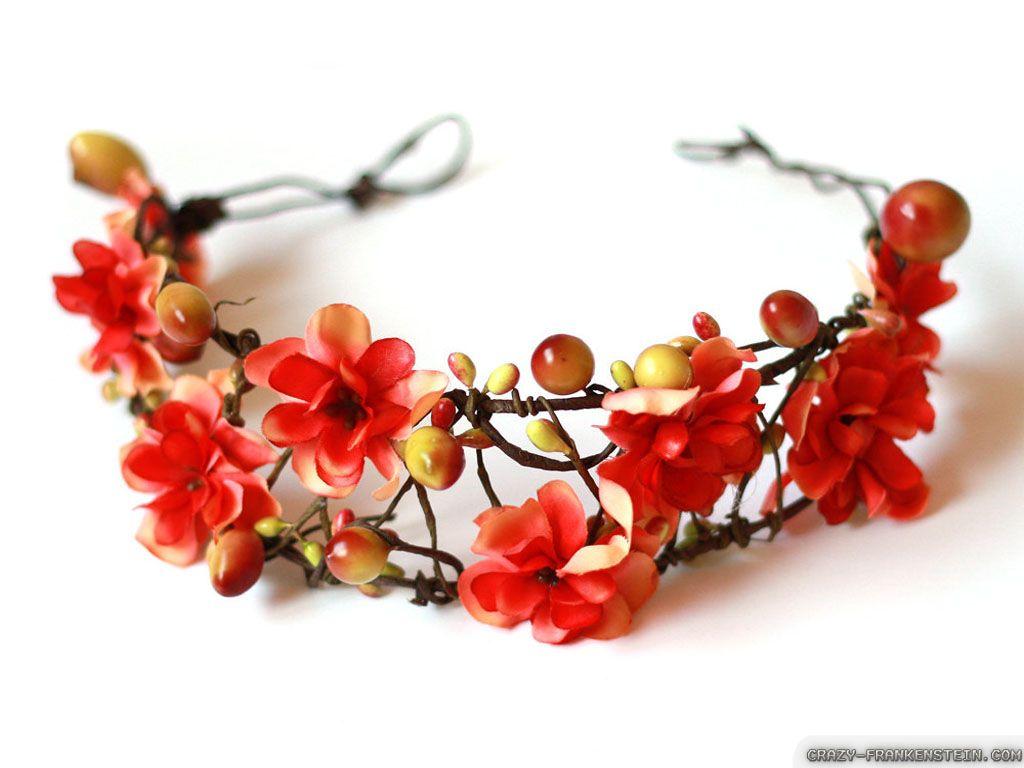 1024x768 Free download Wallpaper Red flower crown wallpaper [1024x768]