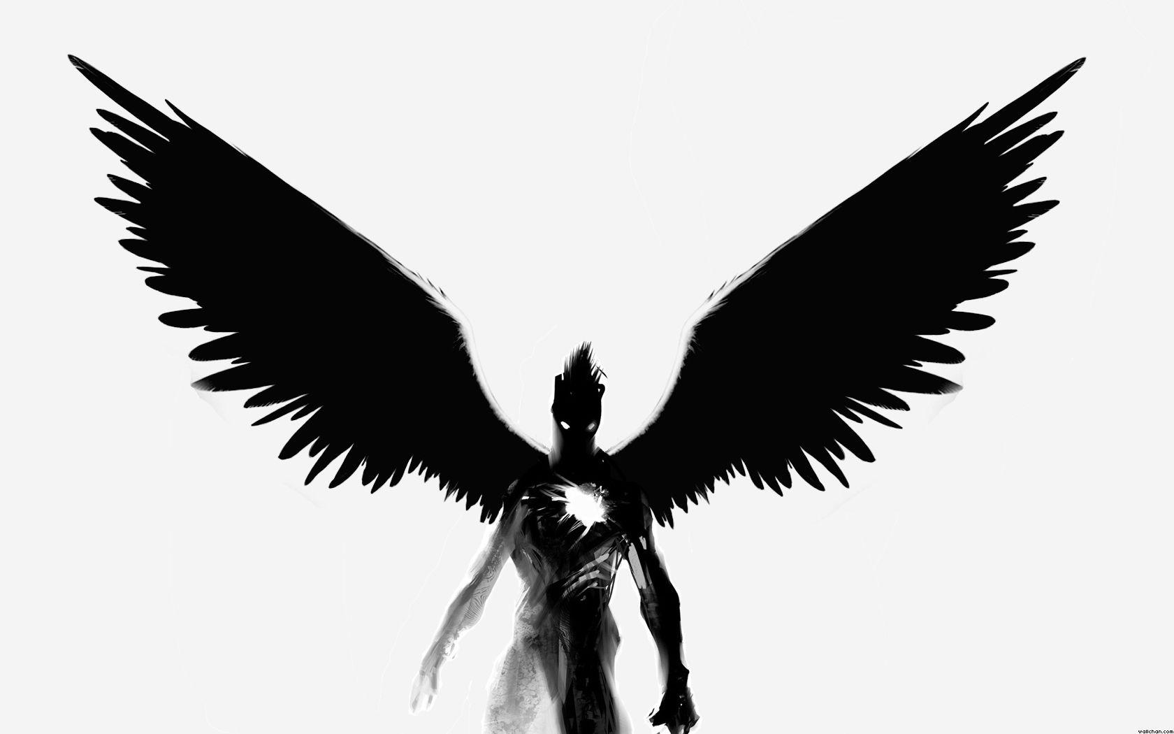1680x1050 White Angel Wings Wallpaper Apollyon, Download Wallpaper