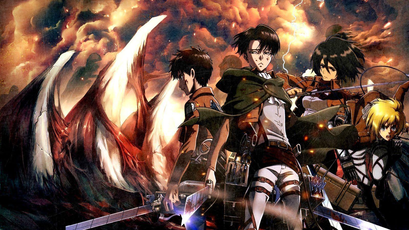 Attack On Titan 4k Wallpapers - Top Free Attack On Titan 4k Backgrounds ...