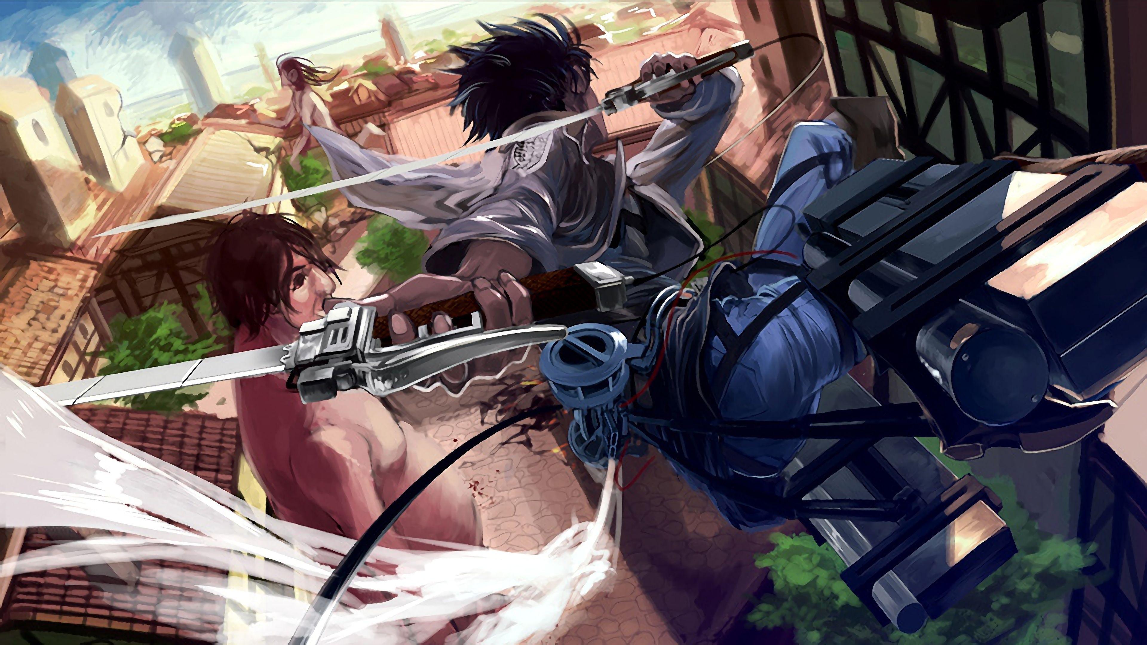 3840x2160 Eren, Attack on Titan, hình nền 4K.  Hình nền 4k.  Mocah https://wallpaperaccess.com/full/2725529.jpg