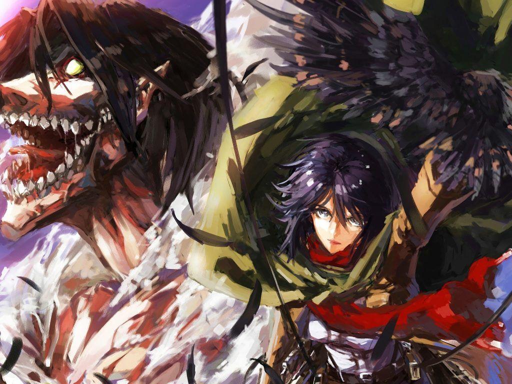 1024x768 4k Attack On Titan Wallpaper - Attack On Titan Ealpaper, HD https://wallpaperaccess.com/full/2725543.jpg