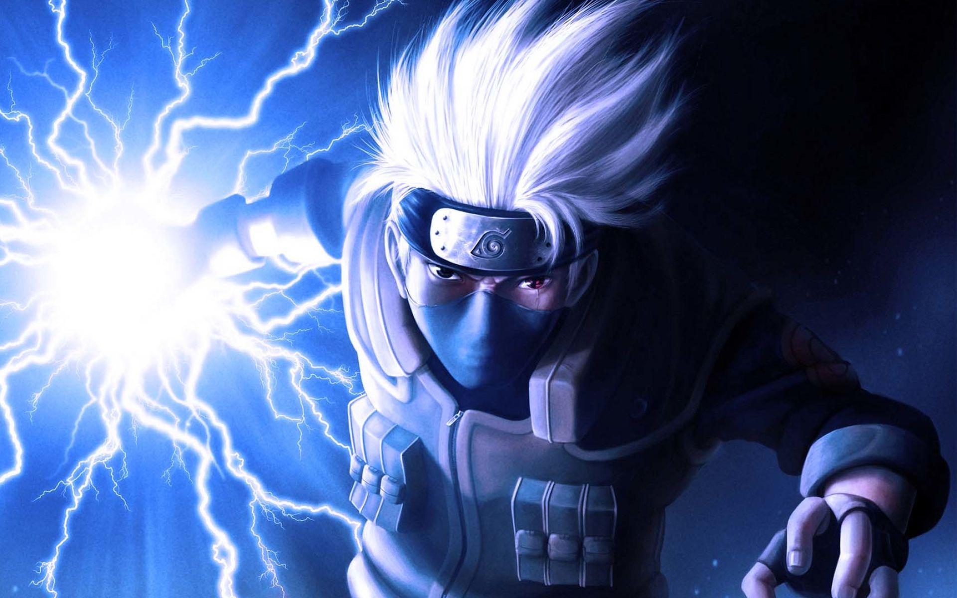 1920x1200 Download wallpaper Kakashi Hatake, magic ball, Sharingan