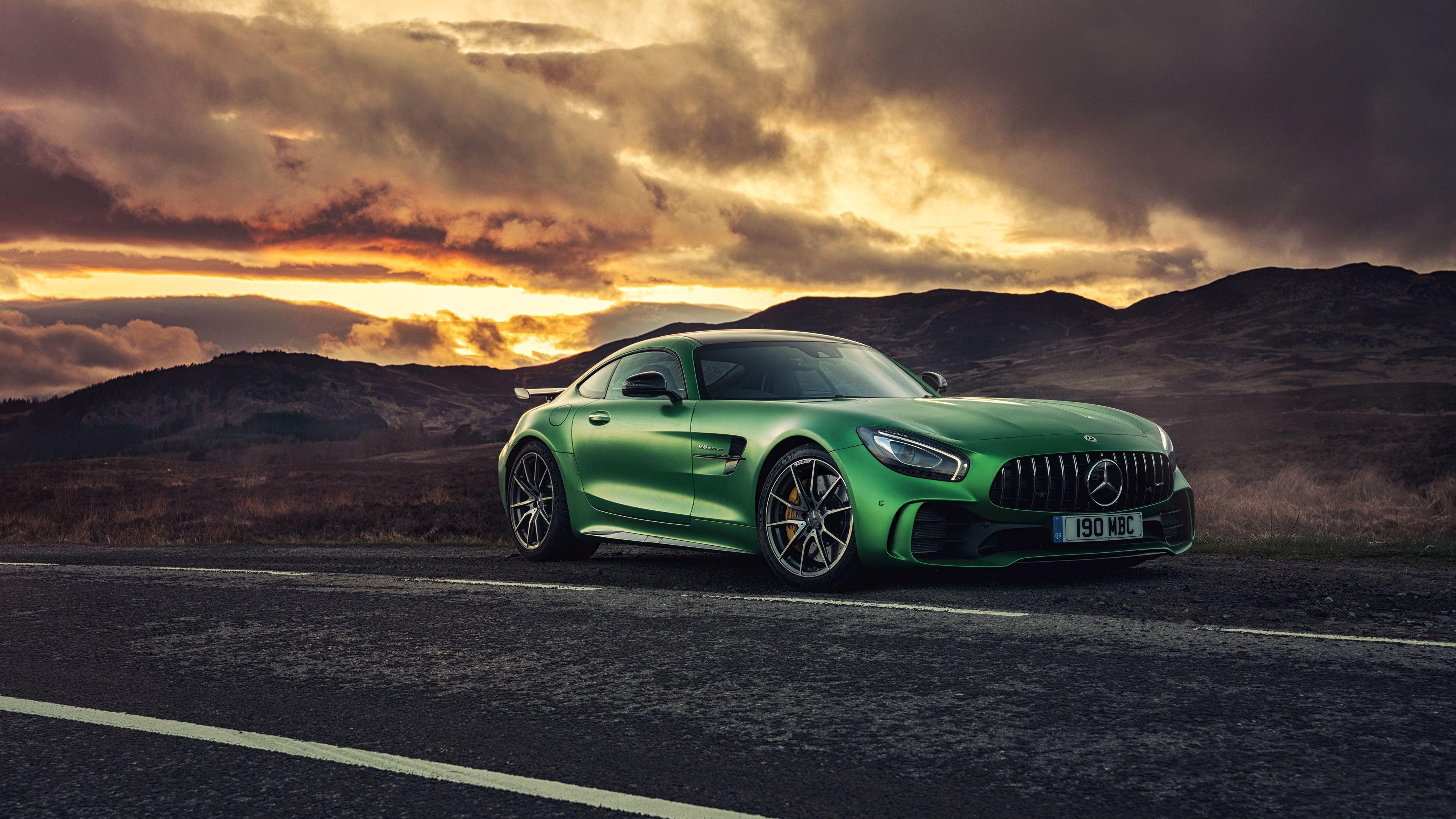 4096x2304 Mercedes AMG GT R Wallpaper