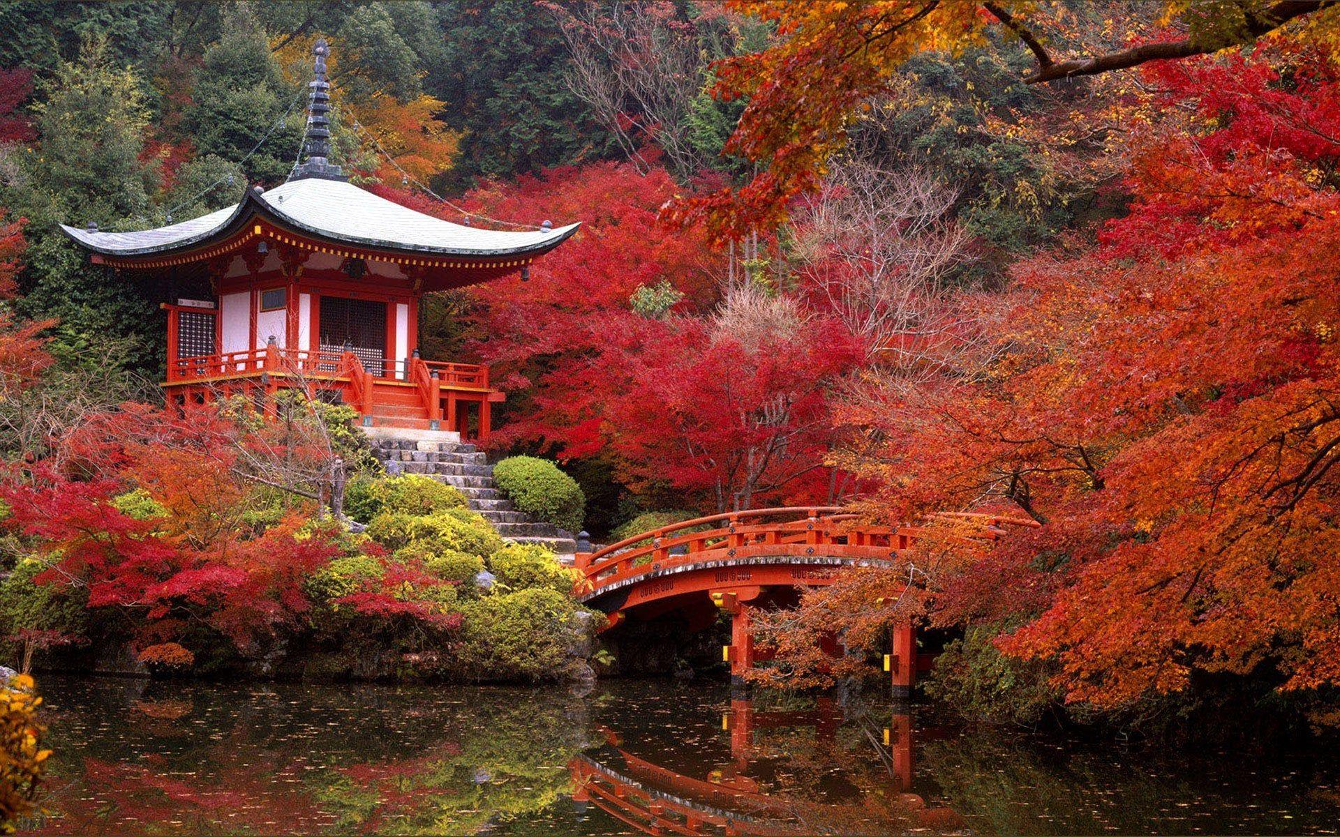1920x1200 Beautiful Kyoto Gardens