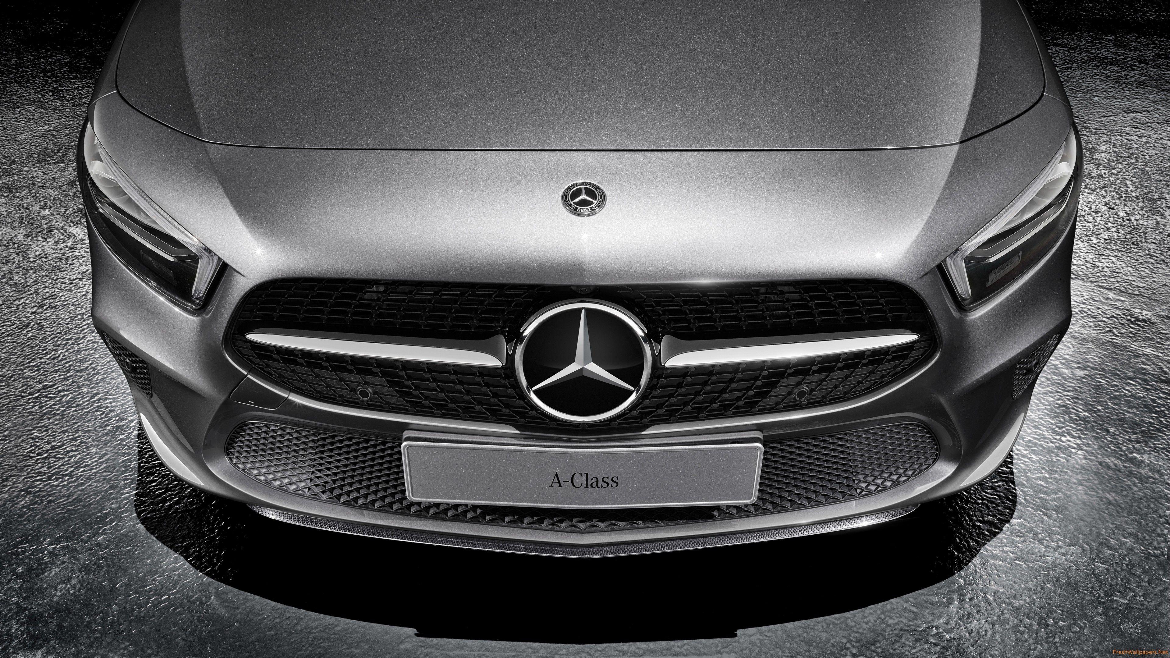 3840x2160 Mercedes Benz A Class 2018 4K wallpaper