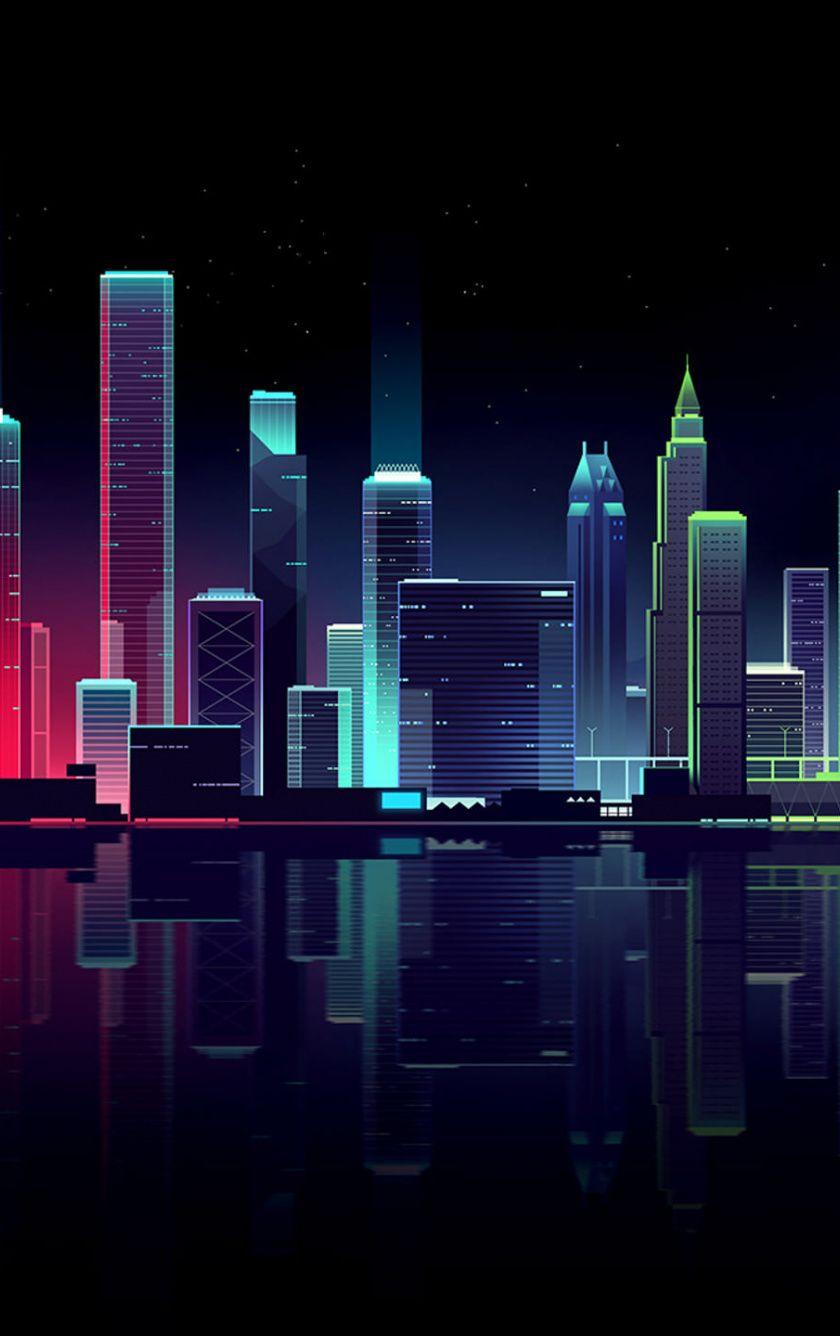 City Illustration Wallpapers - Top Free City Illustration Backgrounds ...
