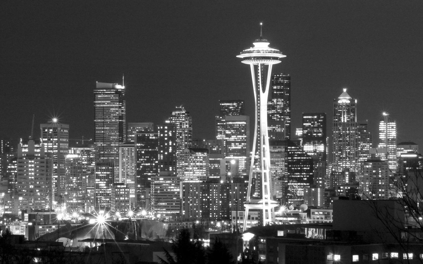 1440x900 Seattle Skyline Wallpaper