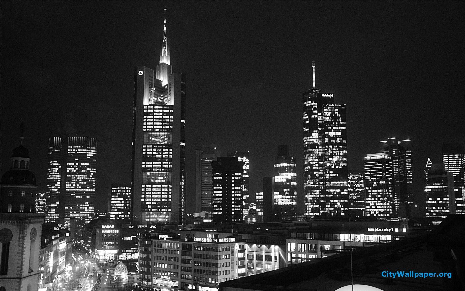 Black and White Skyline Wallpapers Top Free Black and White Skyline